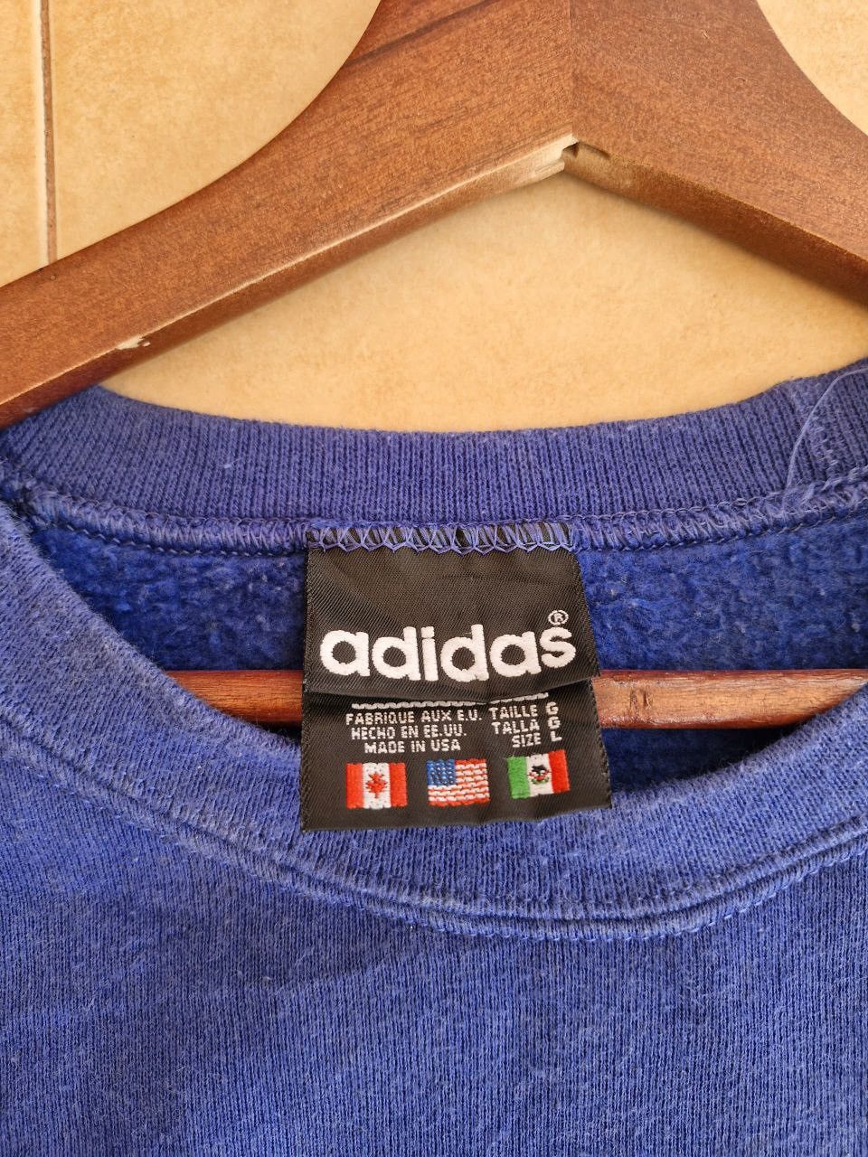 Adidas Vintage 90’ Adidas Size L / US 10 / IT 46 - 4 Thumbnail