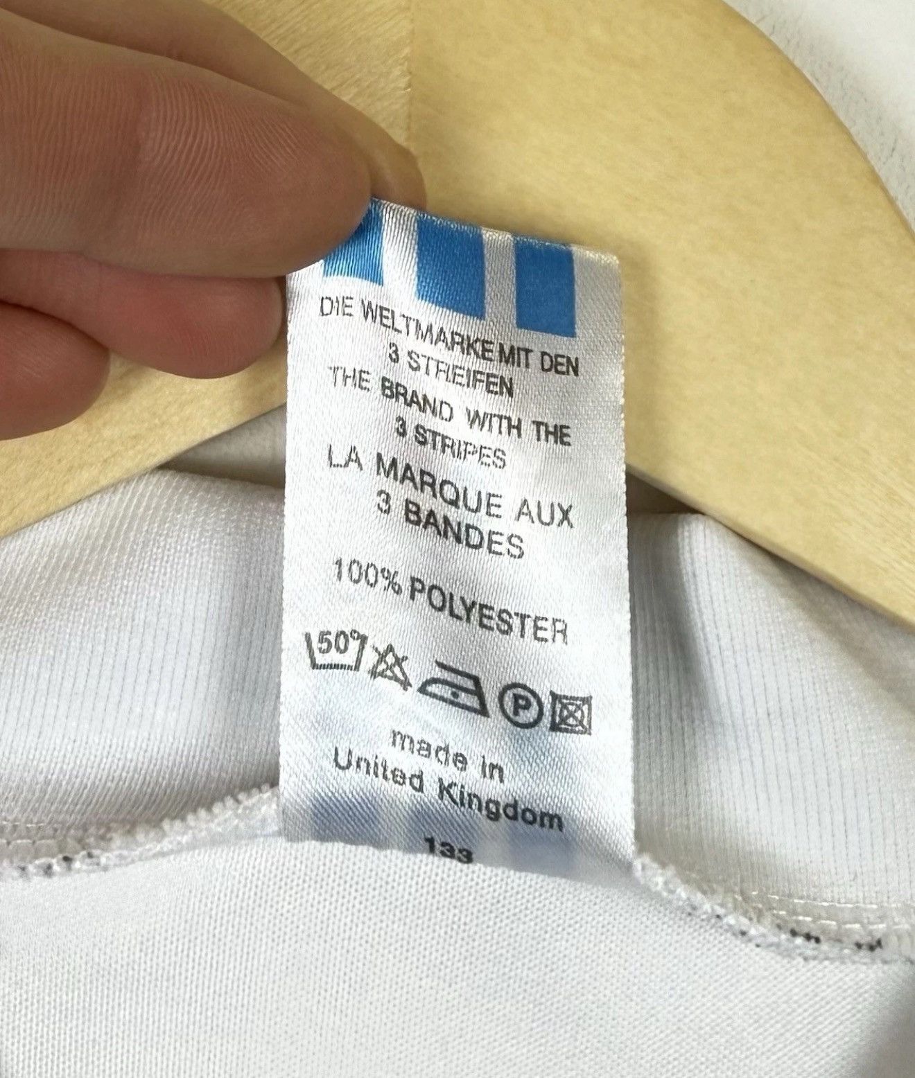 Adidas Vintage Olympique Marseille Soccer Jersey Foolball Shirt Size US L / EU 52-54 / 3 - 10 Thumbnail