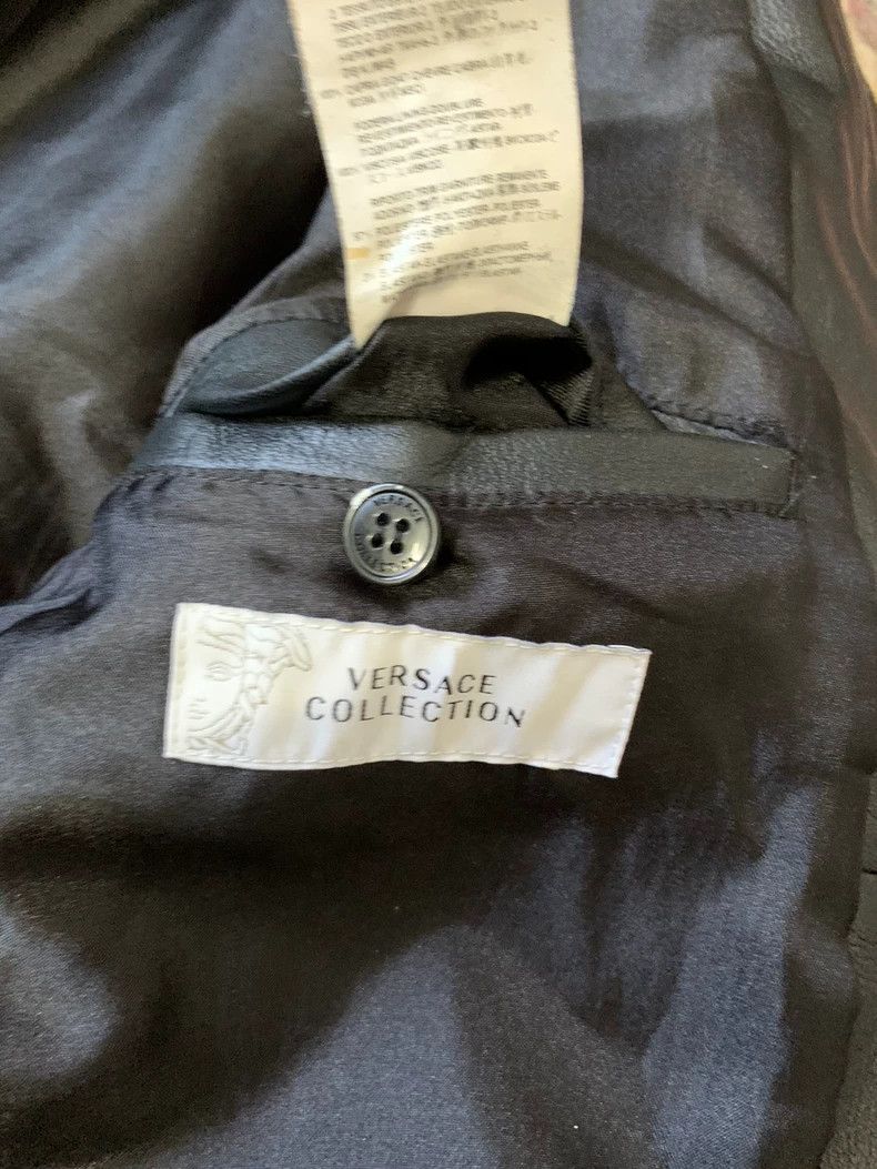 Versace Versace Leather jacket Size US M / EU 48-50 / 2 - 7 Thumbnail