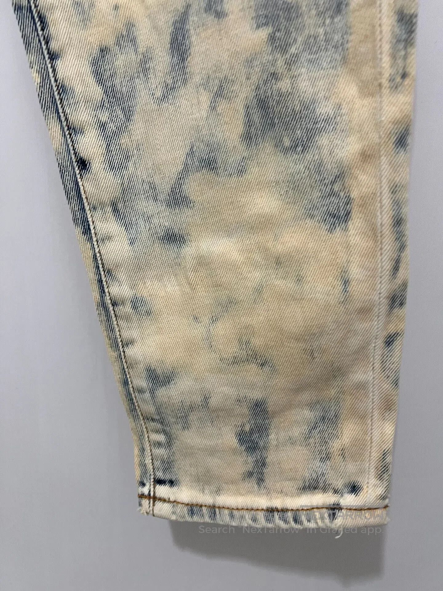 Dior Dior Homme Men's Distressed Snow Wash Jeans W31. Size US 31 - 9 Thumbnail