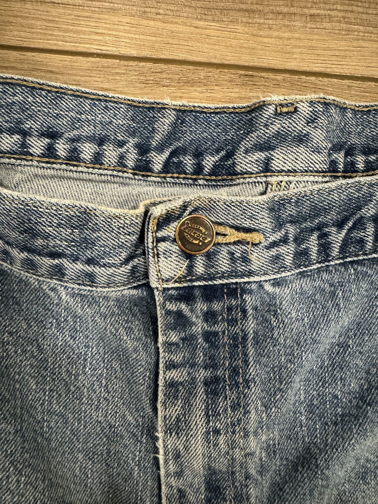 Dickies × Vintage Vintage dickie distressed double knees Size US 38 / EU 54 - 4 Thumbnail
