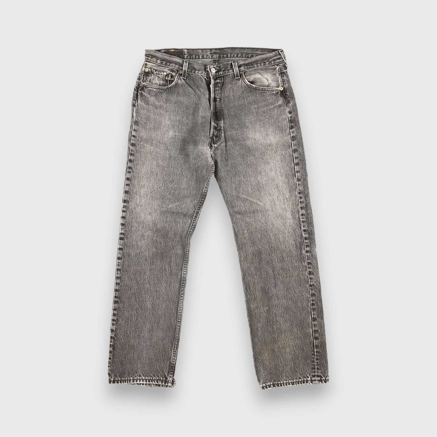 Levi's 90s Vintage Levis 501 Earth Tone Jeans-J1561 Size US 34 / EU 50 - 1 Thumbnail