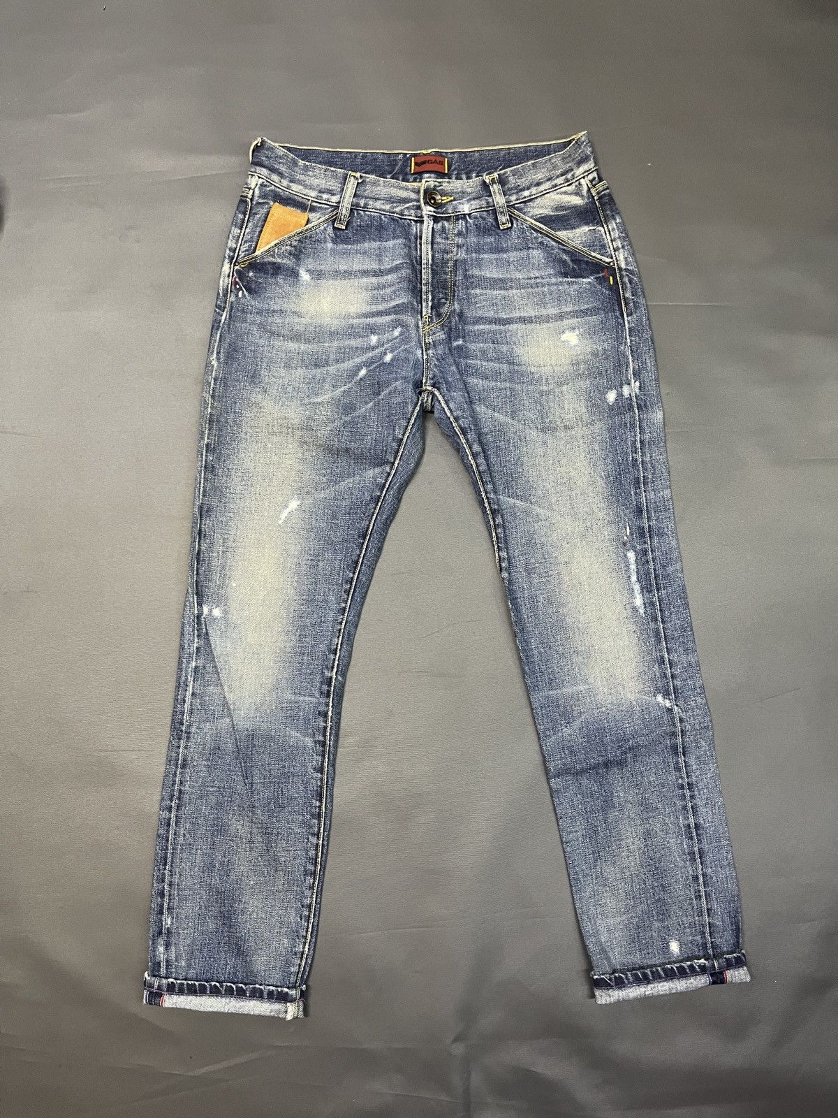 GAS GAS ITALY SPECIAL MODEL DESIGNER JEANS Size US 29 - 3 Thumbnail