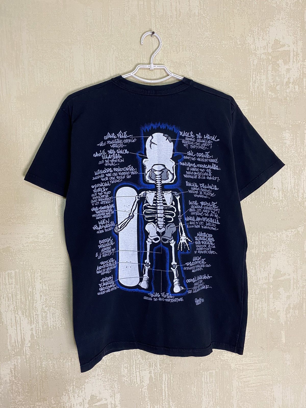 Cartoon Network × Vintage BART SIMPSON SKATEING SKELETON X-RAY 90S TEE T-SHIRT Size US L / EU 52-54 / 3 - 2 Thumbnail