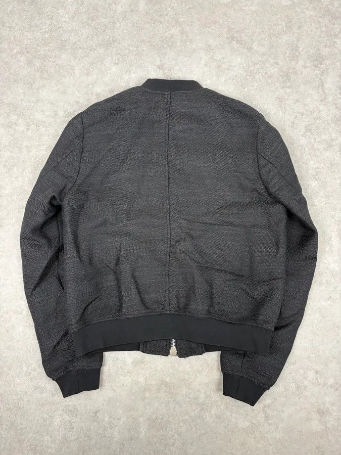 Emporio Armani AW2015 Emporio Armani Black Wool Aura Bomber Jacket Size US S / EU 44-46 / 1 - 3 Thumbnail