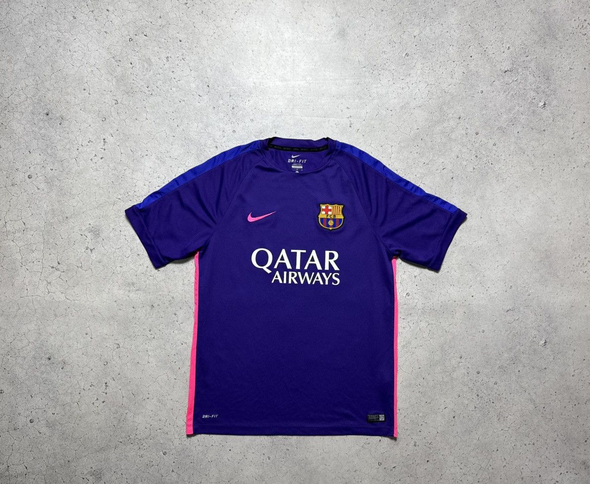 Nike Nike FC Barcelona Training Soccer Jersey Shirt FCB Size US L / EU 52-54 / 3 - 1 Thumbnail