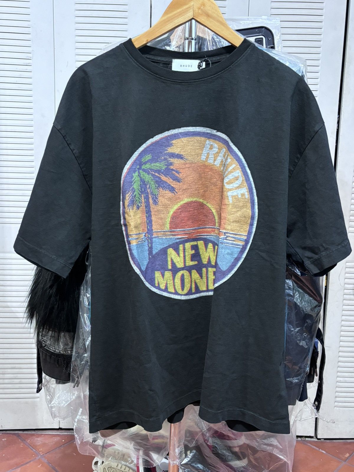 Rhude RHUDE VIG BLACK SUNSET TEE Size US M / EU 48-50 / 2 - 1 Thumbnail