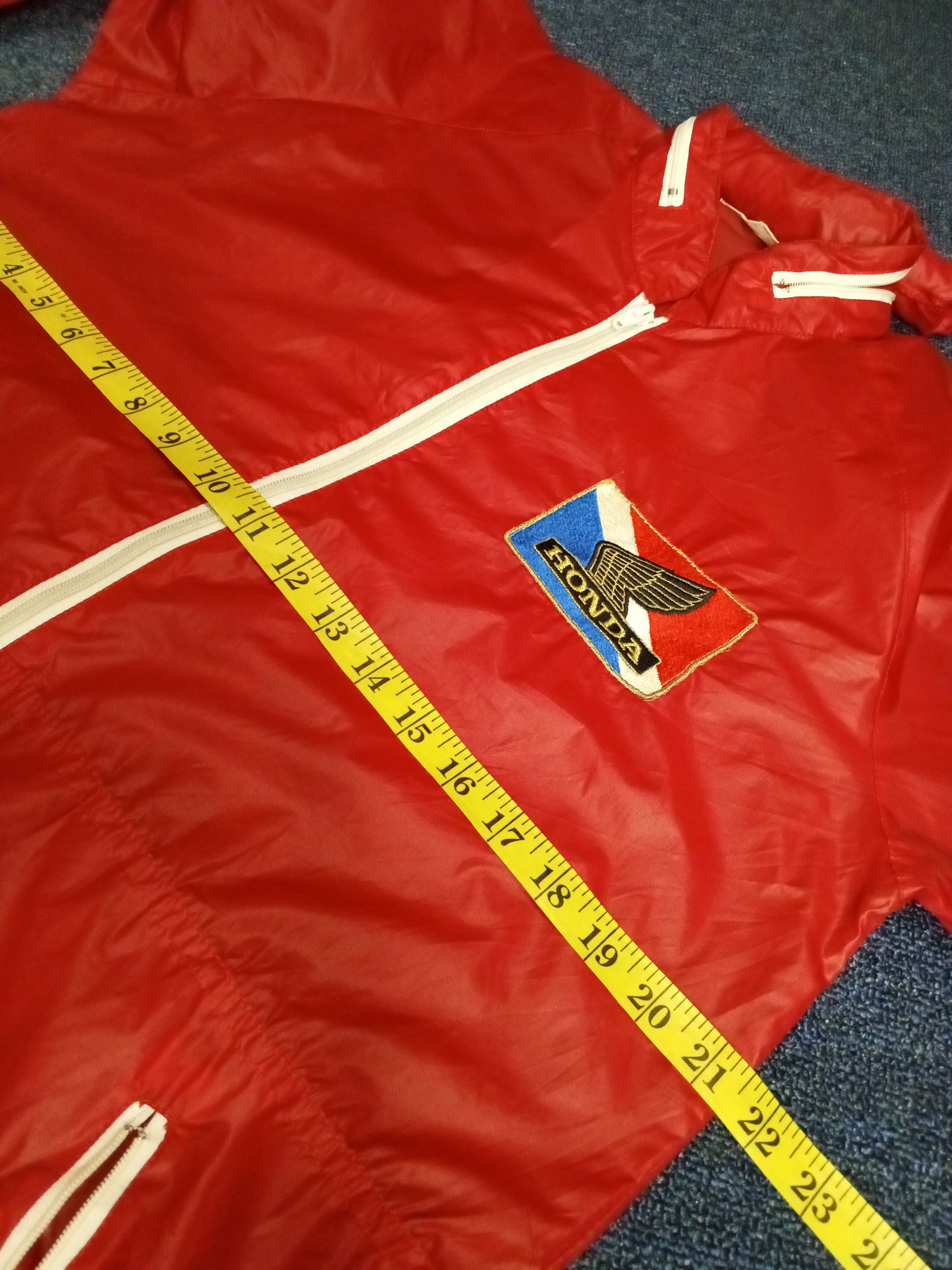 Honda × Japanese Brand × Vintage 💥 HONDA JACKET ZIP UP NICE 💥 Size US L / EU 52-54 / 3 - 9 Thumbnail