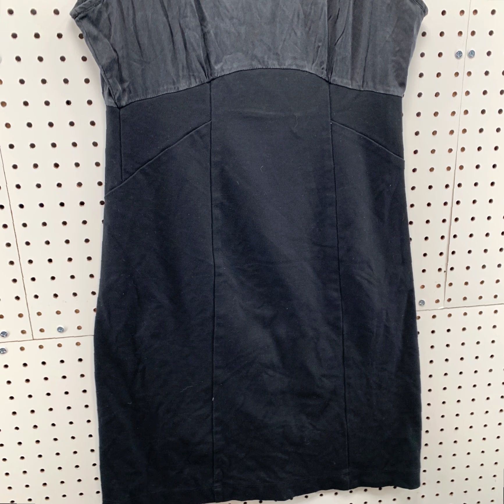 Theory Theory Dart Mini Dress Black Size 12 Womens Fit & Flare Sleeveless Round Neck Size XL / US 12-14 / IT 48-50 - 5 Thumbnail