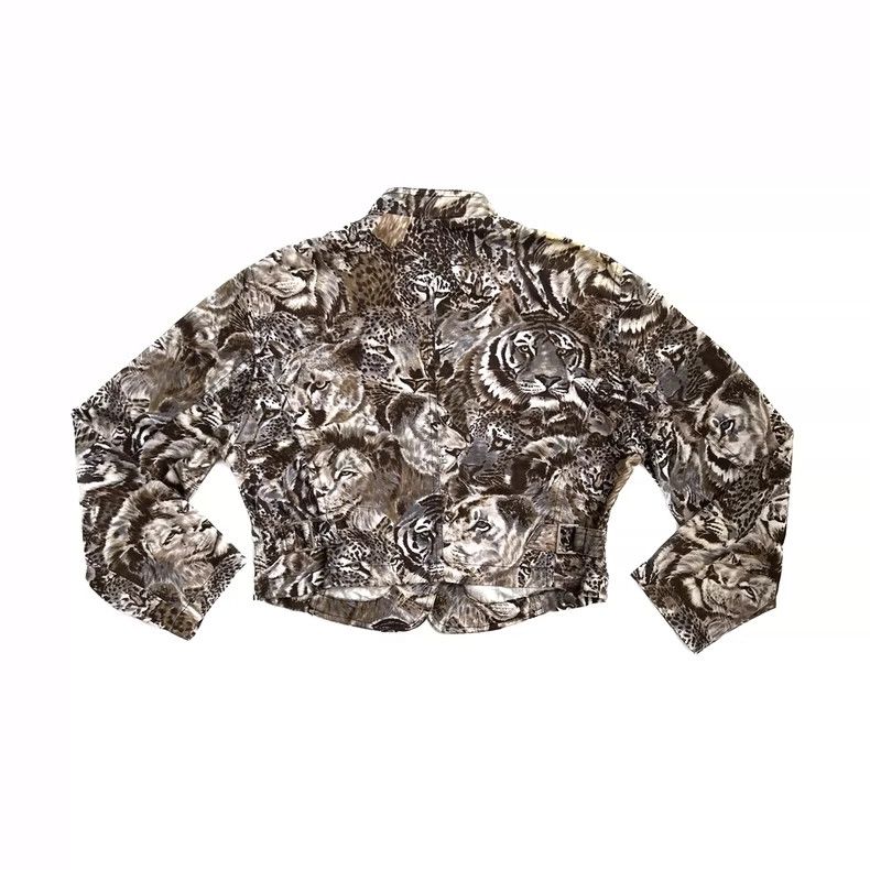 Kenzo KENZO sizeF Wildlife V-neck jacket Size M / US 6-8 / IT 42-44 - 6 Thumbnail