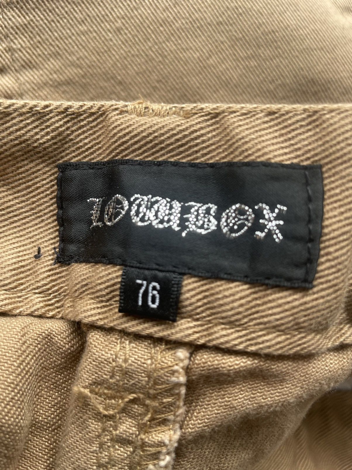 Japanese Brand Lowbox Distresed Denim Size US 30 / EU 46 - 16 Thumbnail
