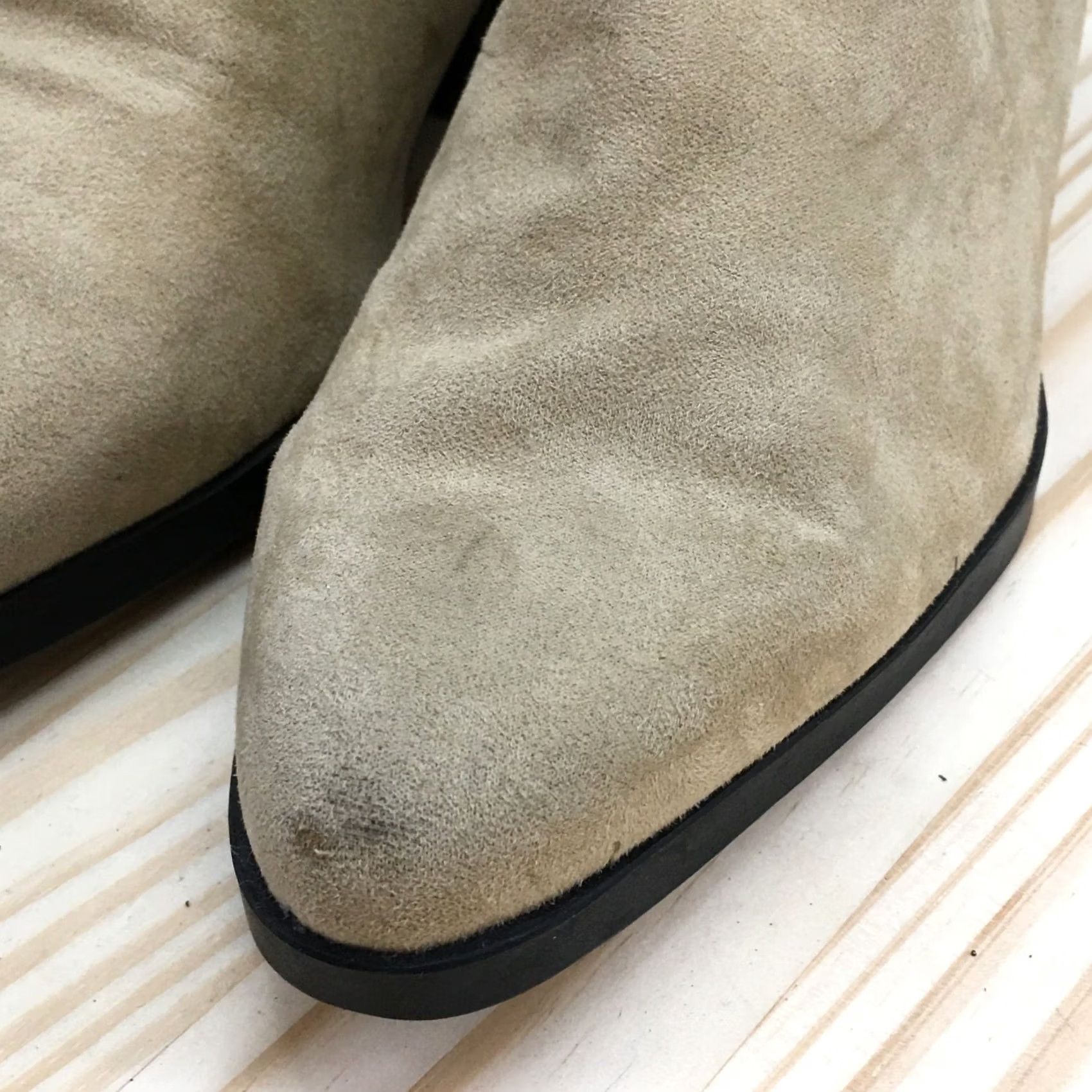 Old Navy Old Navy Chestnut Brown Ankle Chelsea Boots Womens 9 Pull On Leather Casual Block Heel Chelsea Shoe Size US 9 / IT 39 - 4 Thumbnail