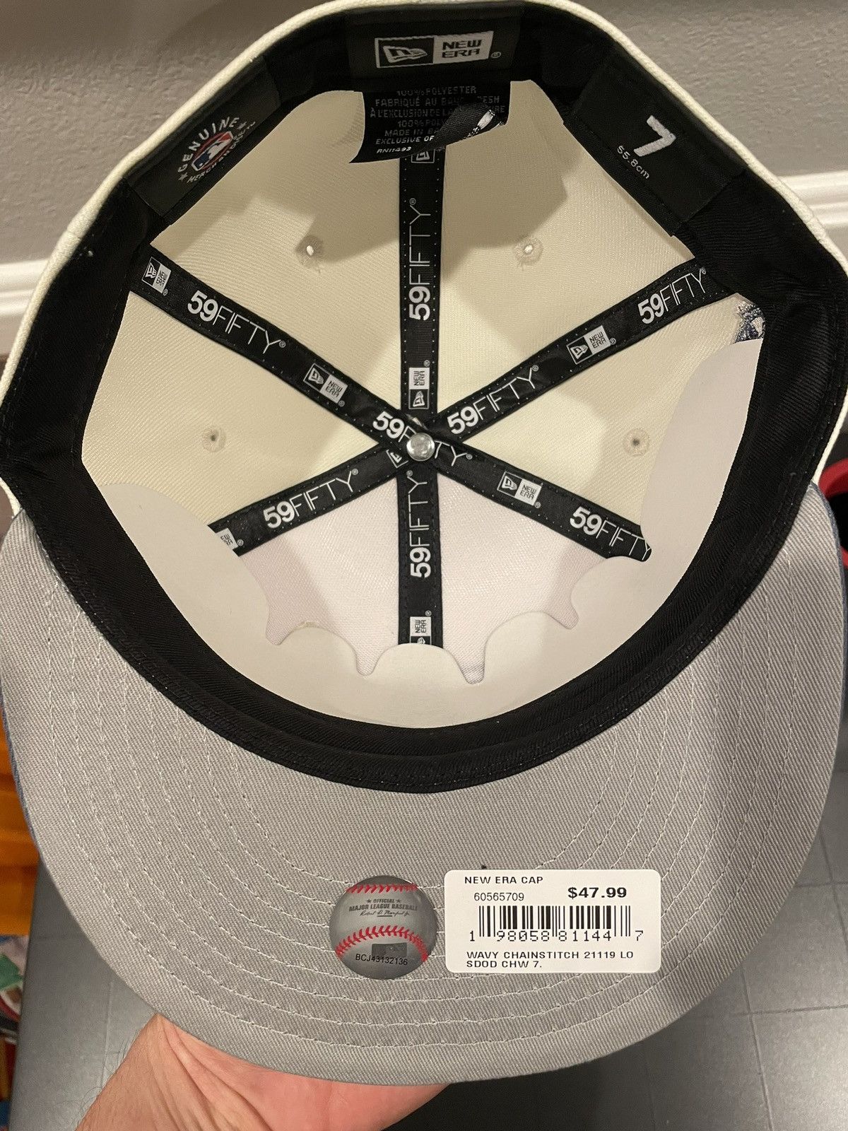 New Era New Era LA Dodgers Fitted Hat Size ONE SIZE - 6 Thumbnail
