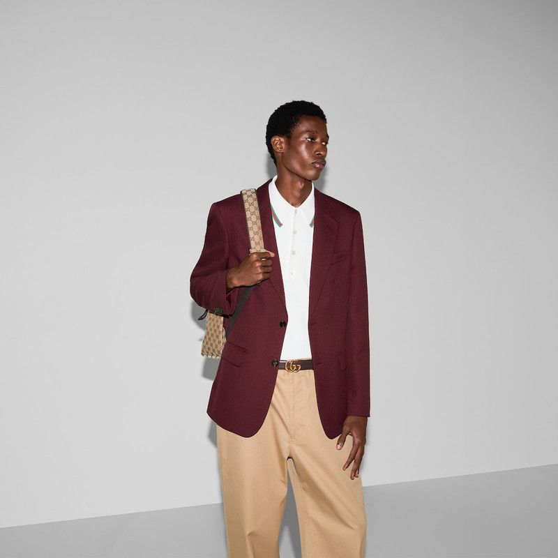 Gucci o1loc1c1125 819190 Embroidered Polyester Drill Jacket Size US L / EU 52-54 / 3 - 7 Thumbnail