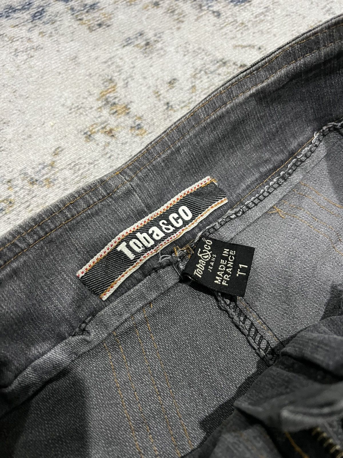 Japanese Brand × Vintage Toba & Co Rebuild Flared Jeans Size US 30 / EU 46 - 7 Thumbnail