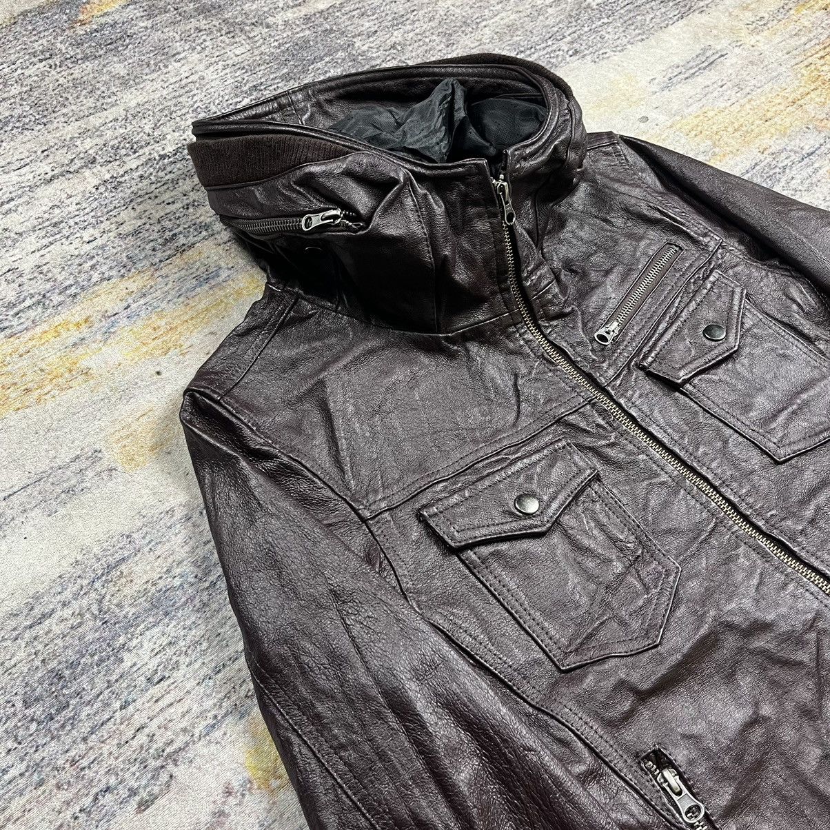 If Six Was Nine Japanese brand GGD gimmick bono leather jacket Size US M / EU 48-50 / 2 - 7 Thumbnail