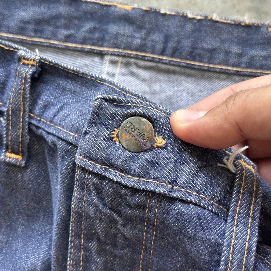 Other Vintage 60s Montgomery Ward Denim Jeans Size 34x31 Size US 34 / EU 50 - 3 Thumbnail