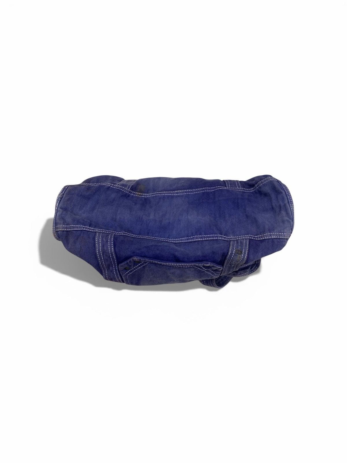 Diesel Vintage Diesel Blue Denim Duffel Bag Avant Garde Japanese Size ONE SIZE - 7 Thumbnail