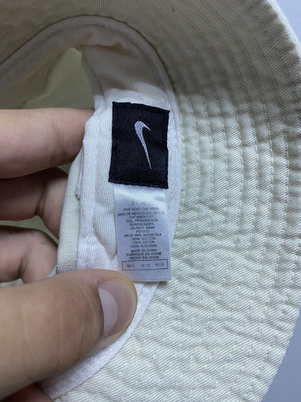 Nike × Vintage Nike Panama Small Swoosh Logo Hat Vintage Skate Size ONE SIZE - 7 Thumbnail