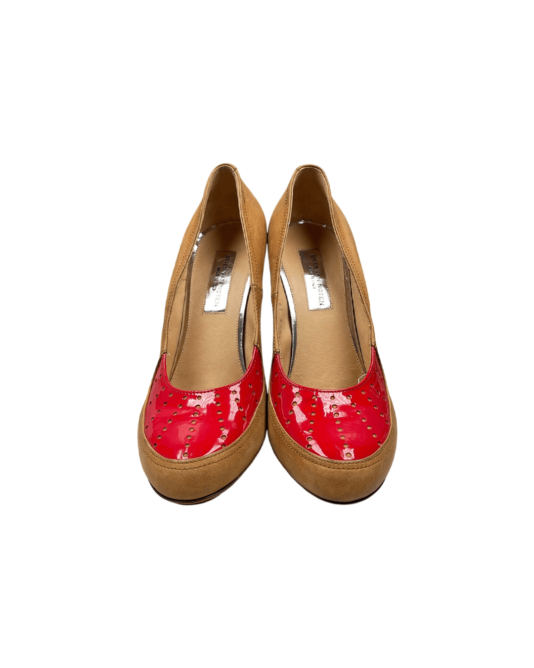 Dries Van Noten Dries Van Noten Red Toe Suede Heel Size US 9 / IT 39 - 5 Thumbnail