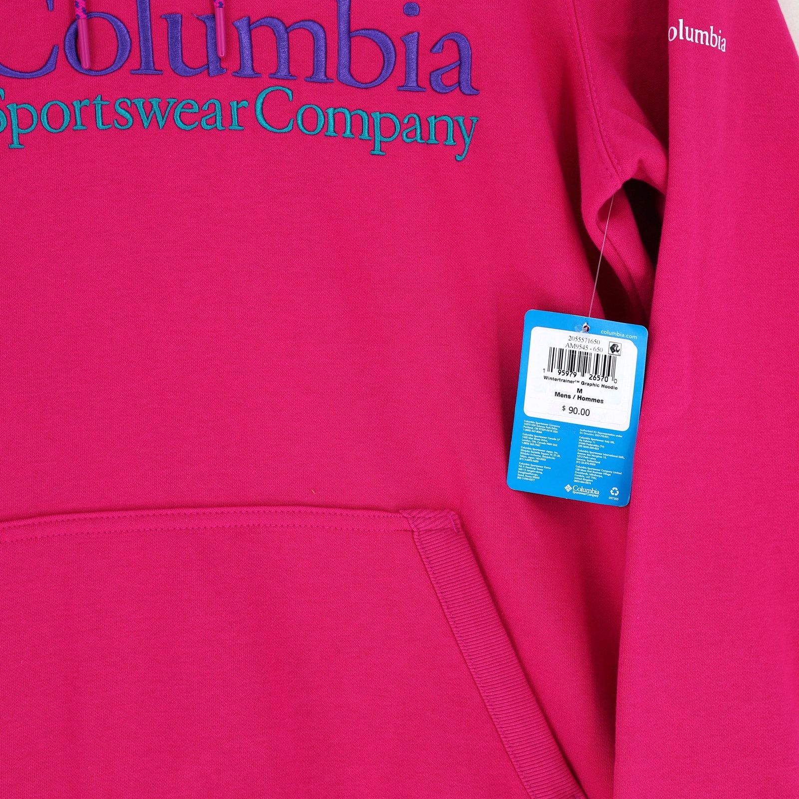 Columbia Columbia Men's Cotton Fleece Hooded Sweatshirt Size M Size US M / EU 48-50 / 2 - 5 Thumbnail