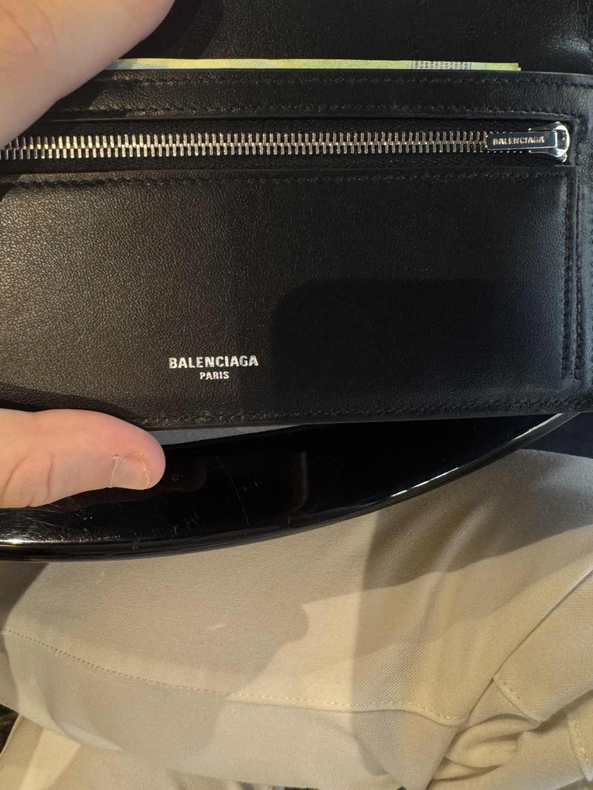 Balenciaga Balenciaga passport wallet Size ONE SIZE - 3 Thumbnail