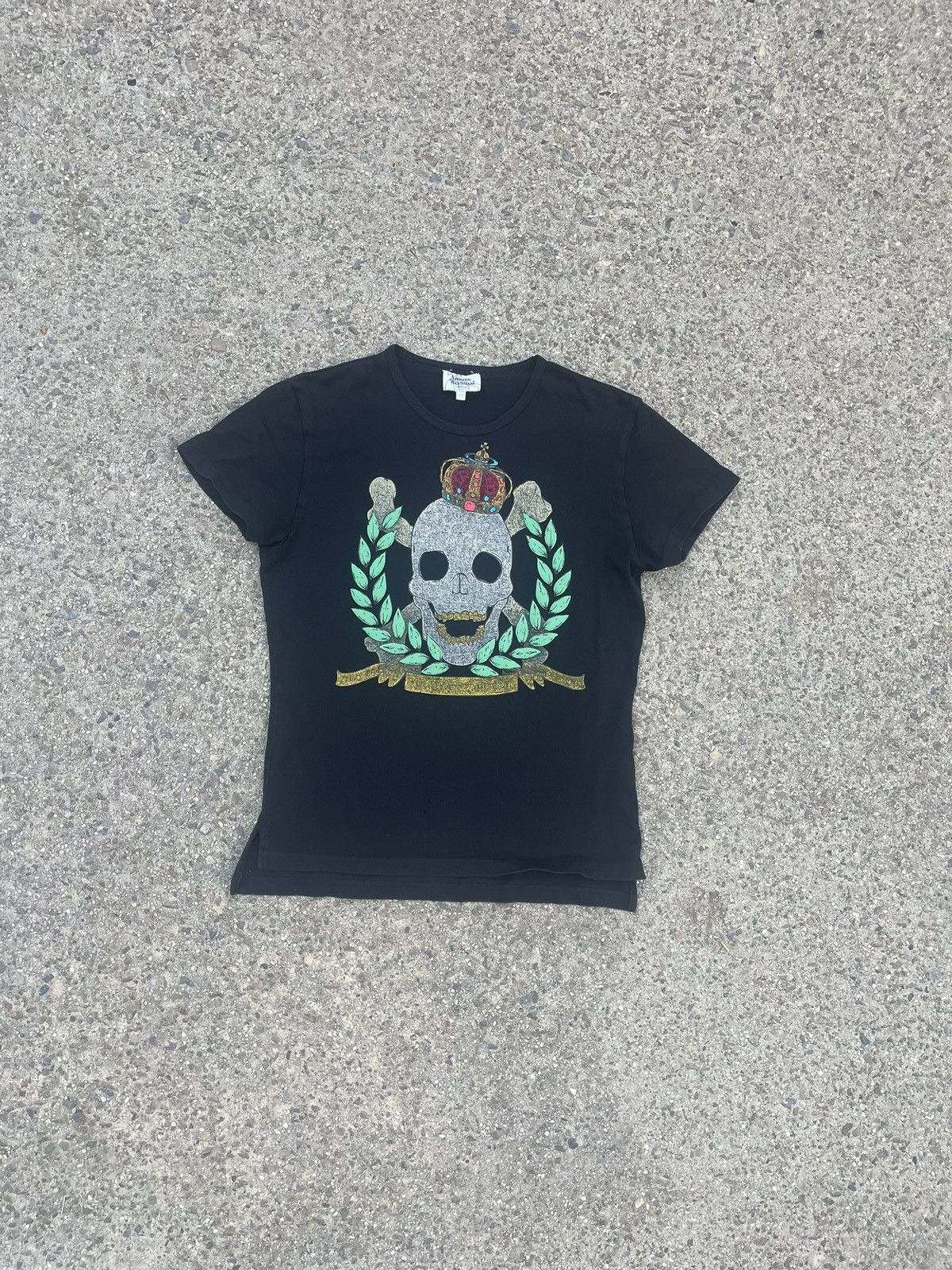 Designer × Vivienne Westwood Vivienne Westwood Man Crowned Skull Tee Size US S / EU 44-46 / 1 - 1 Thumbnail