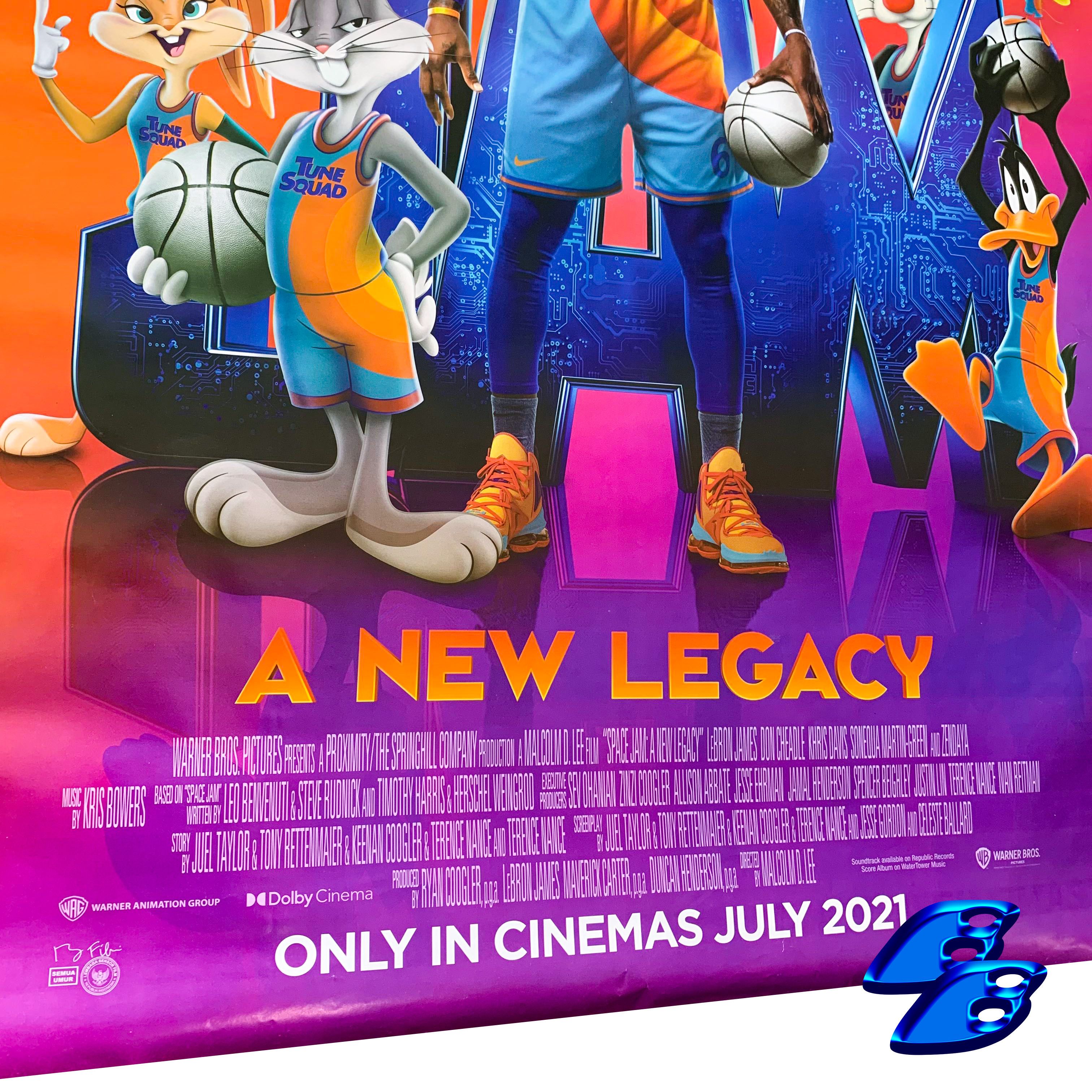 Other SPACE JAM LEBRON JAMES MOVIE CINEMA POSTER Size ONE SIZE - 3 Thumbnail