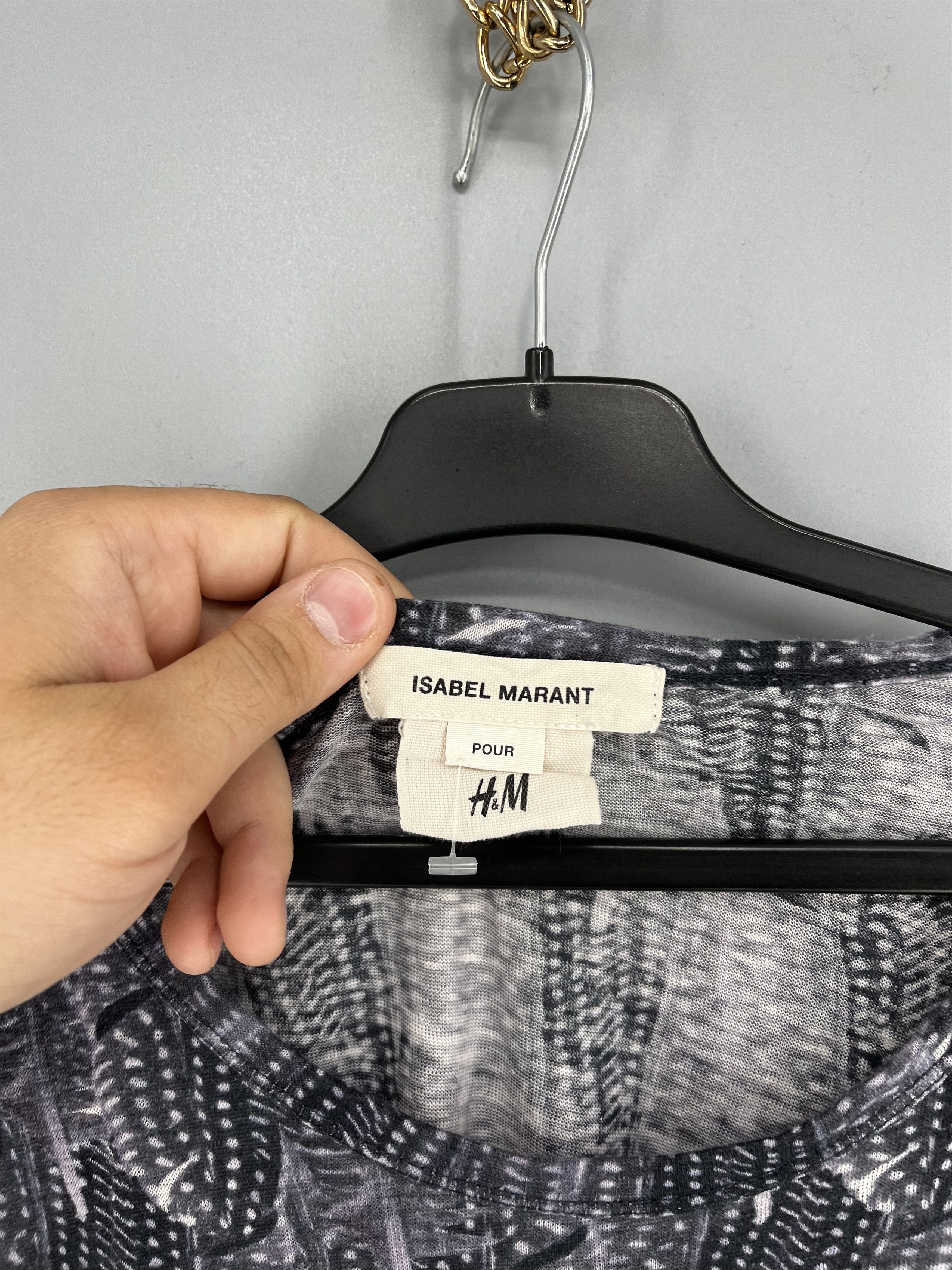 H&M × Isabel Marant authentic Isabel Marant x H&M T-Shirt Women's Size 38 Size XS / US 0-2 / IT 36-38 - 7 Thumbnail