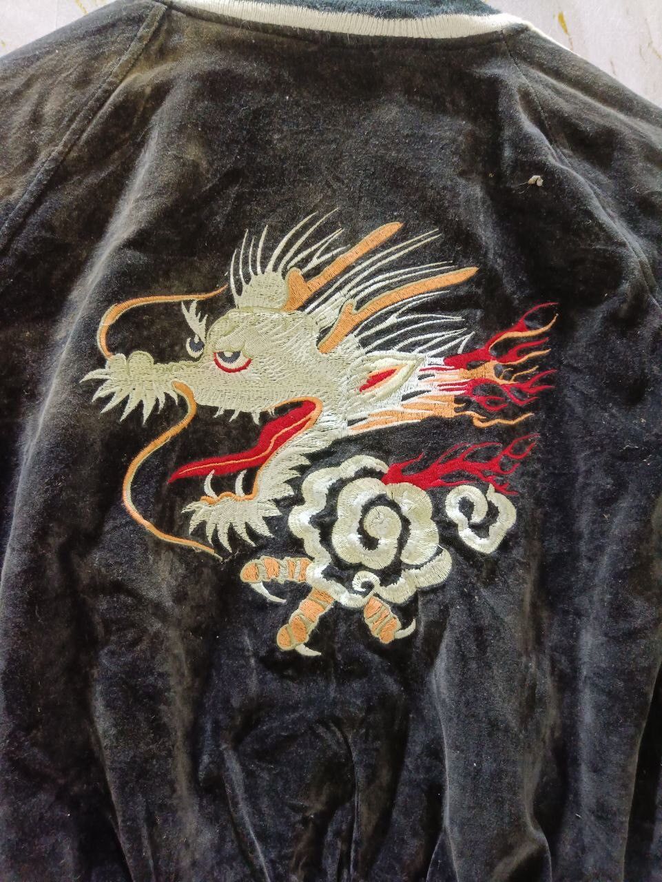 Japanese Brand VINTAGE SUKAJAN JACKET Size US L / EU 52-54 / 3 - 4 Thumbnail