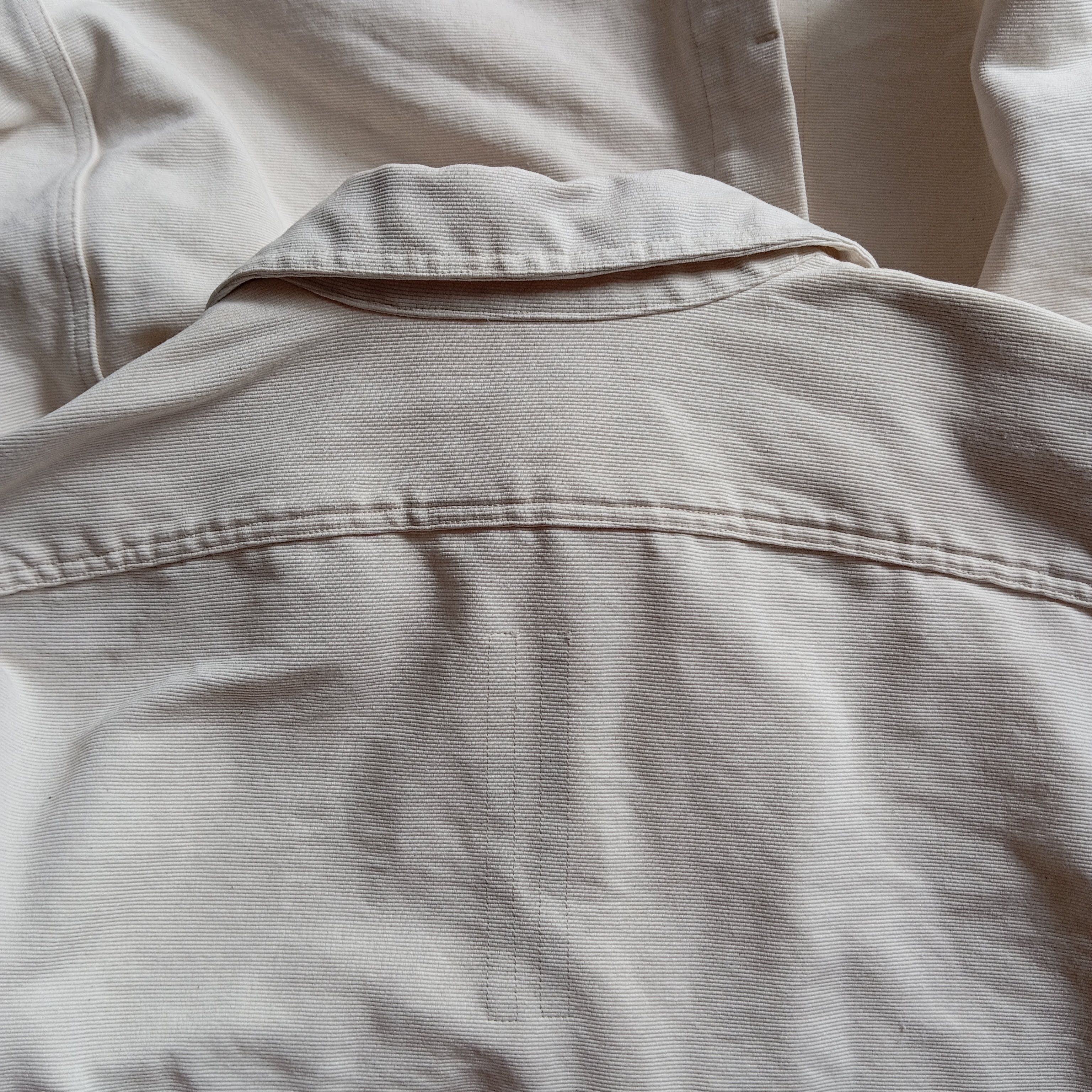 Rick Owens Rick Owens SS18 DIRT heavy cotton workshirts, white ivory Size US M / EU 48-50 / 2 - 4 Thumbnail