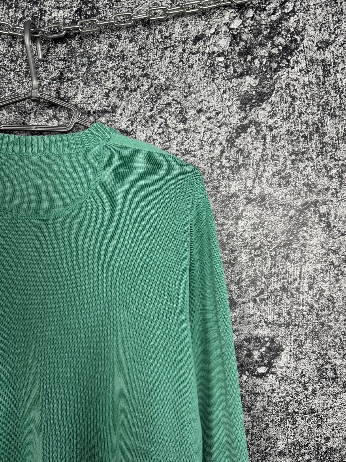 Lacoste Men’s Lacoste Vintage Washed V-Neck Sweater Pullover Size 5 Size US L / EU 52-54 / 3 - 13 Thumbnail