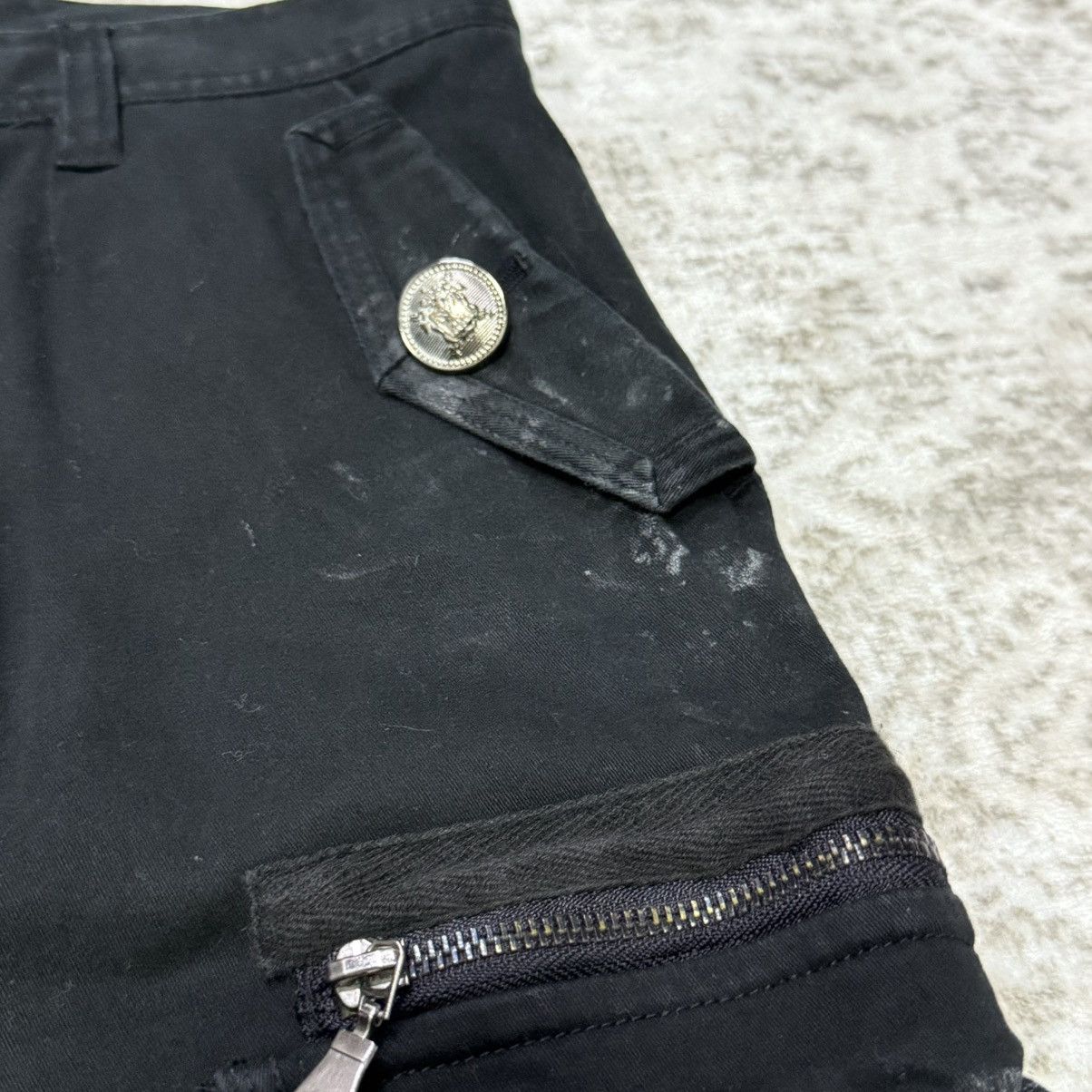Le Grande Bleu (L.G.B.) Japanese Brand Saucy Cool Bondage Cargo Pants Size US 30 / EU 46 - 4 Thumbnail