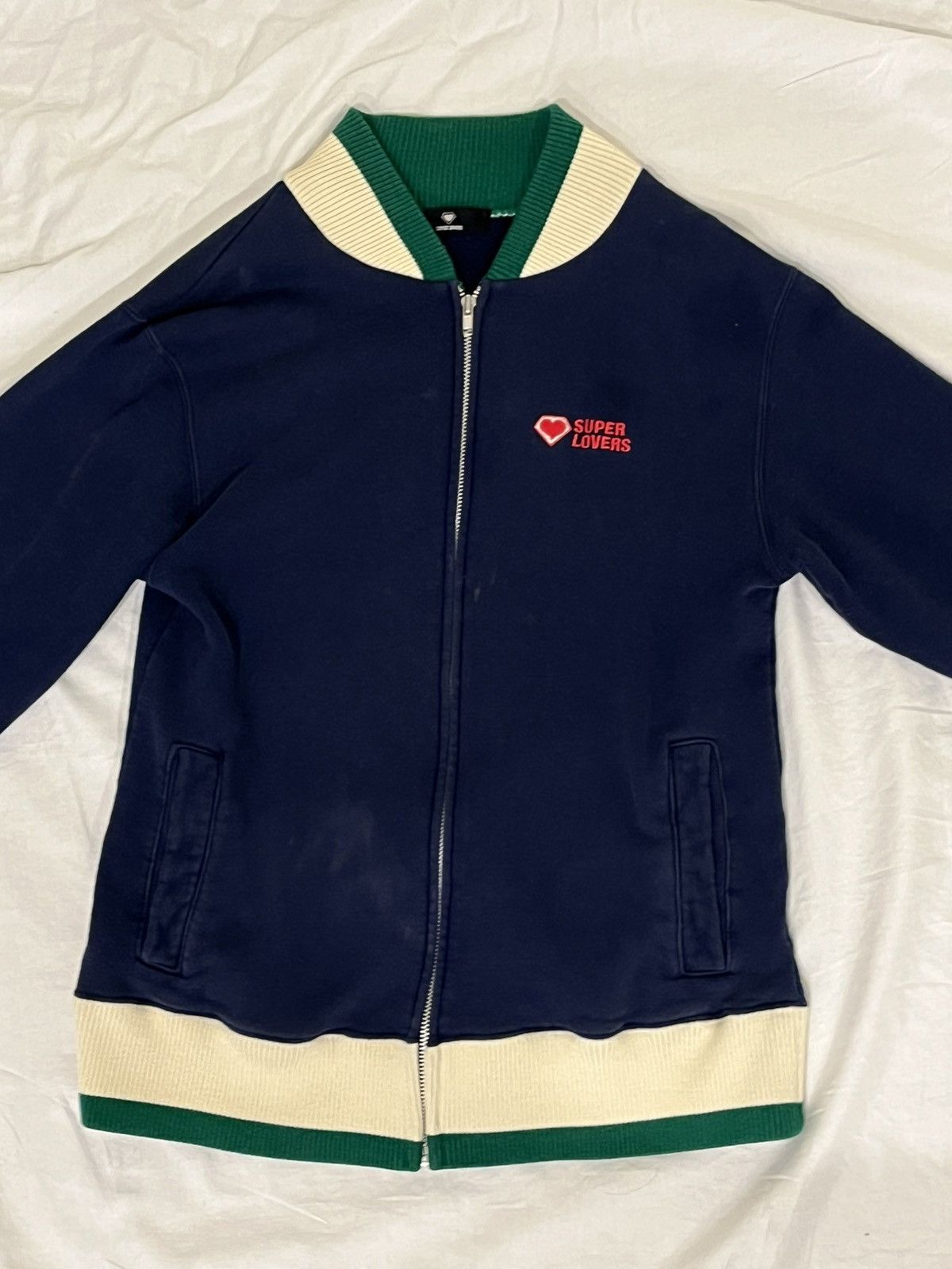 Japanese Brand × Vintage Japanese Super Lovers zip up Size US M / EU 48-50 / 2 - 1 Thumbnail