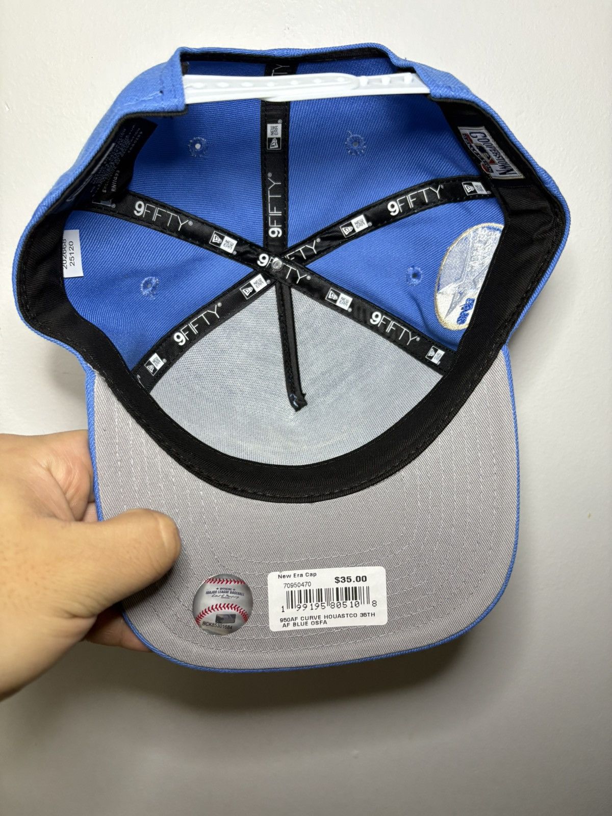 New Era Brand New MLB Houston Astros Snapback Hat New Era A-Frame Size ONE SIZE - 6 Thumbnail