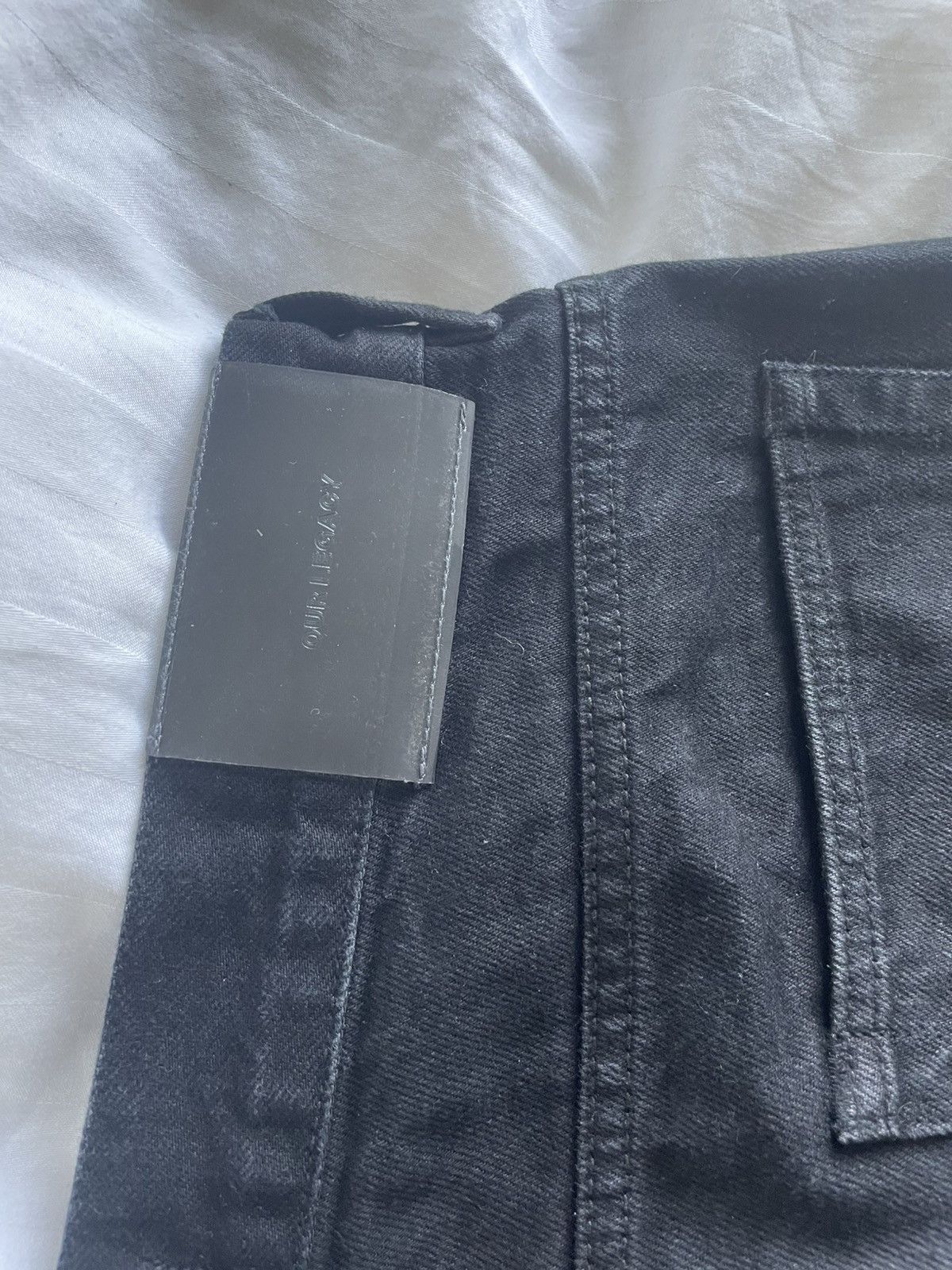 Our Legacy Second Cut Black Selvedge jeans Size US 33 - 3 Thumbnail