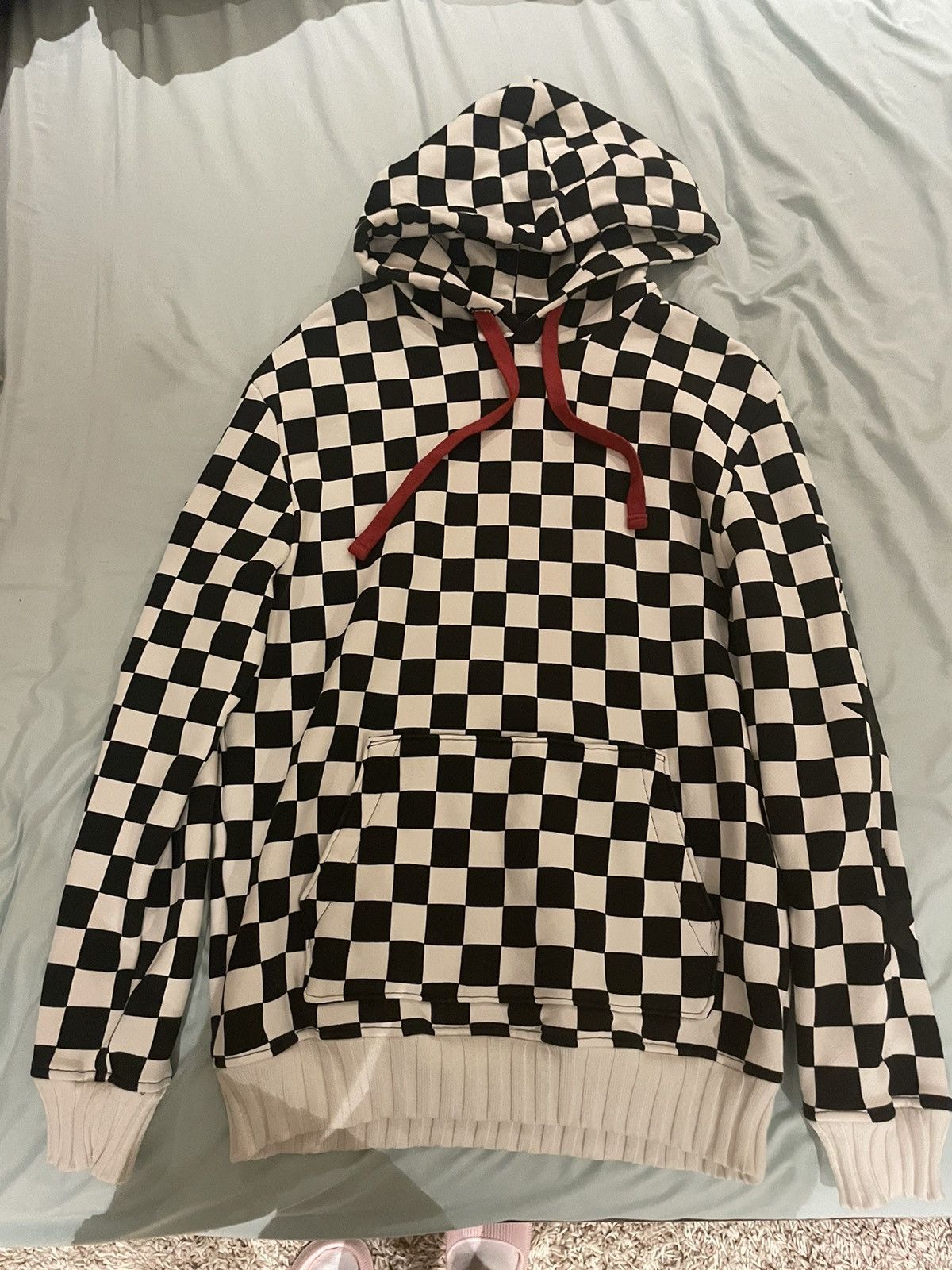 Amiri Checker Star Hoodie - Large