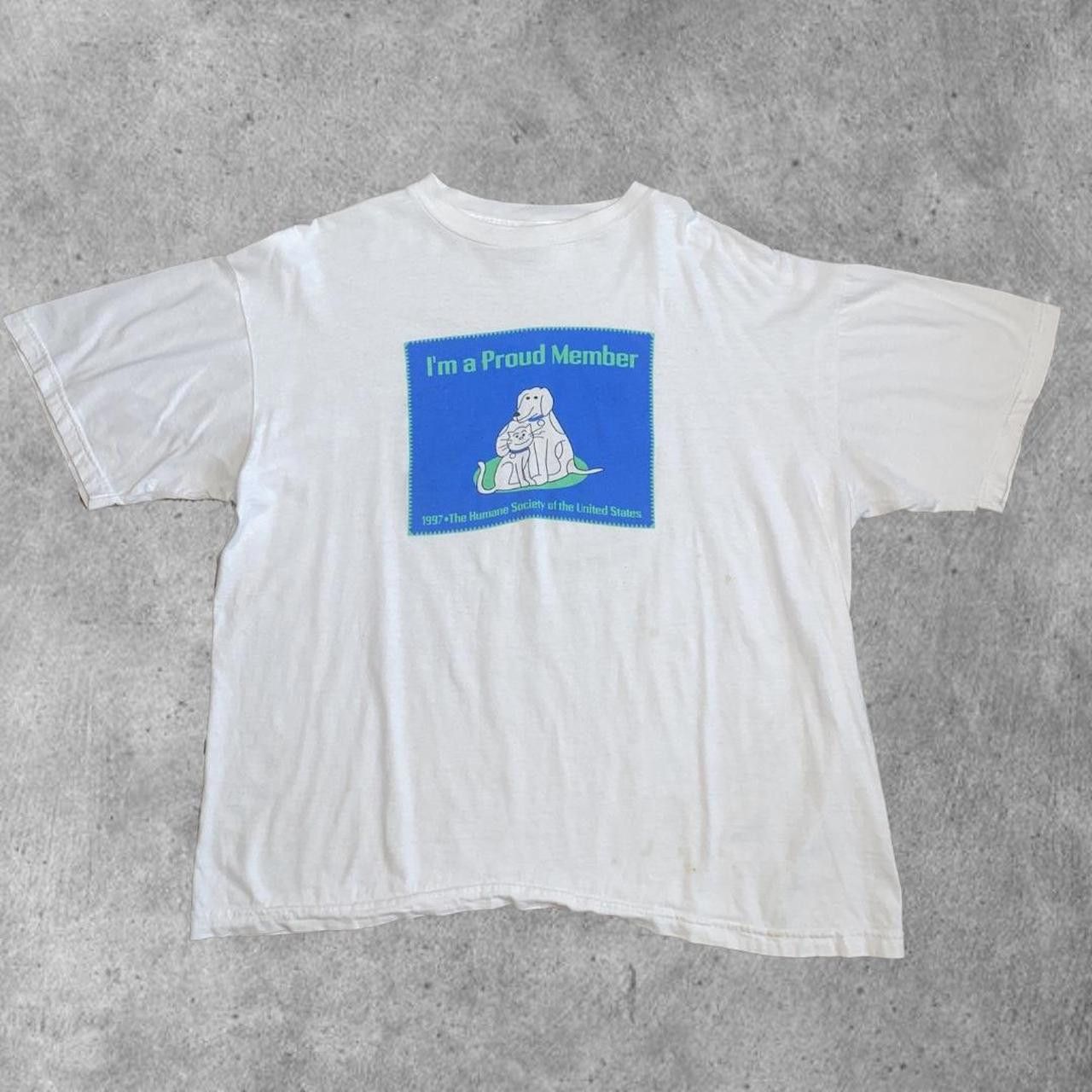 Vintage Vintage Humane Society Tee Size US L / EU 52-54 / 3 - 1 Thumbnail