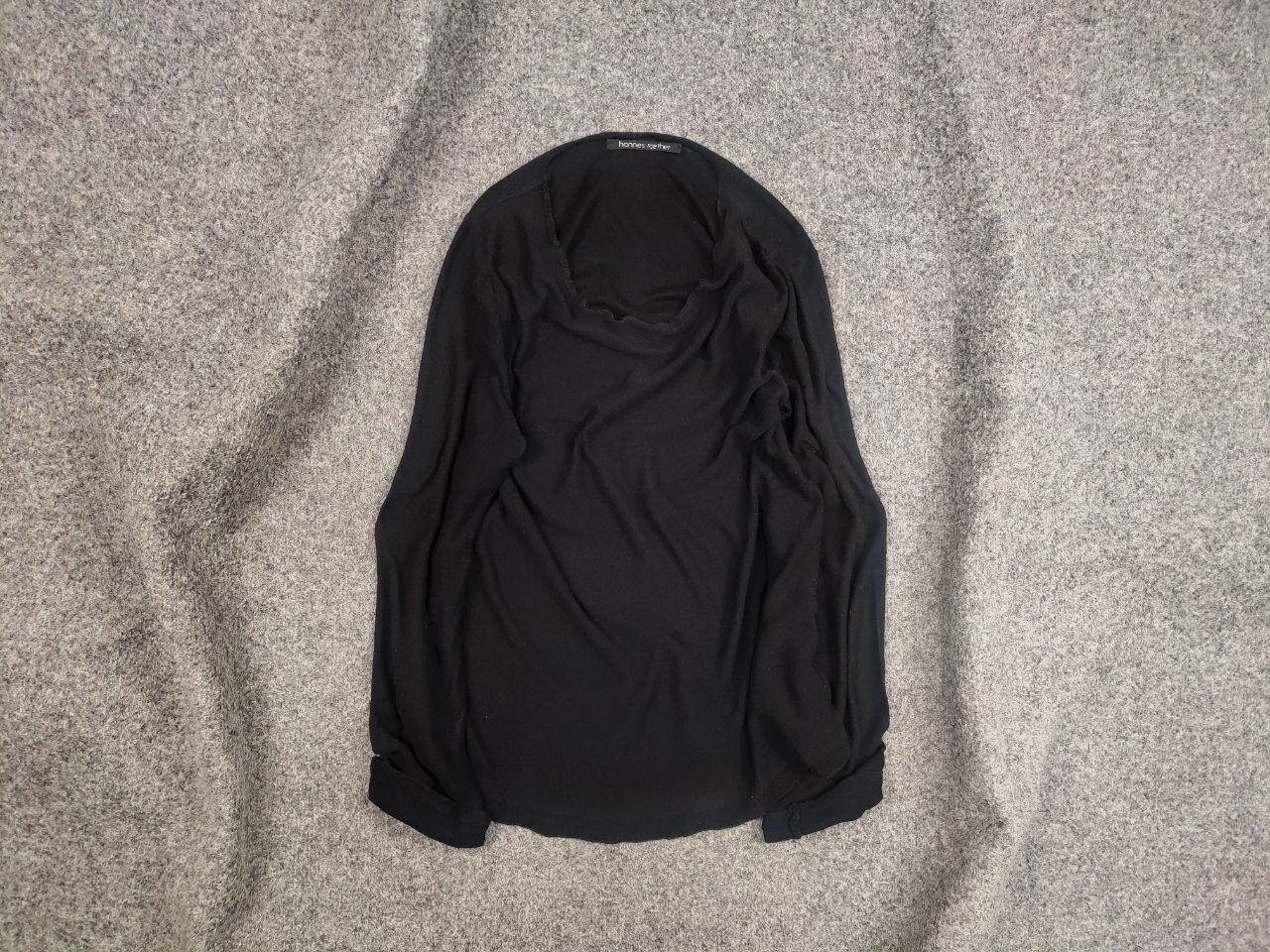 hannes roether Hannes Roether Design Black Lienne blend Light Long Sleeve Size S / US 4 / IT 40 - 1 Thumbnail
