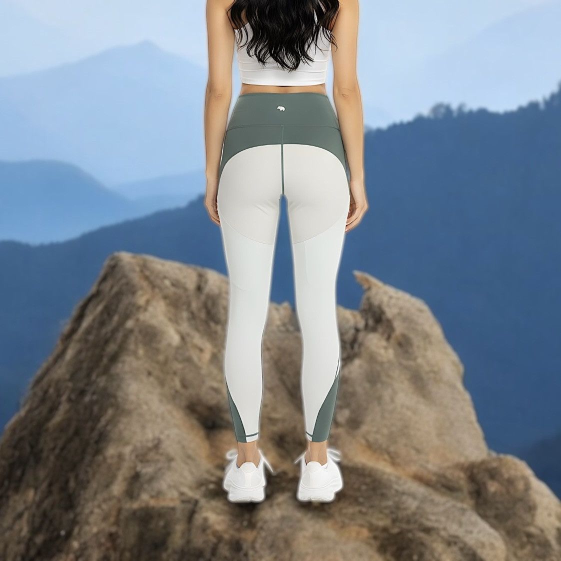 Other Wondery Outdoors Women’s Green Indio lTactical Leggins Sz L Size 28" / US 6 / IT 42 - 4 Thumbnail