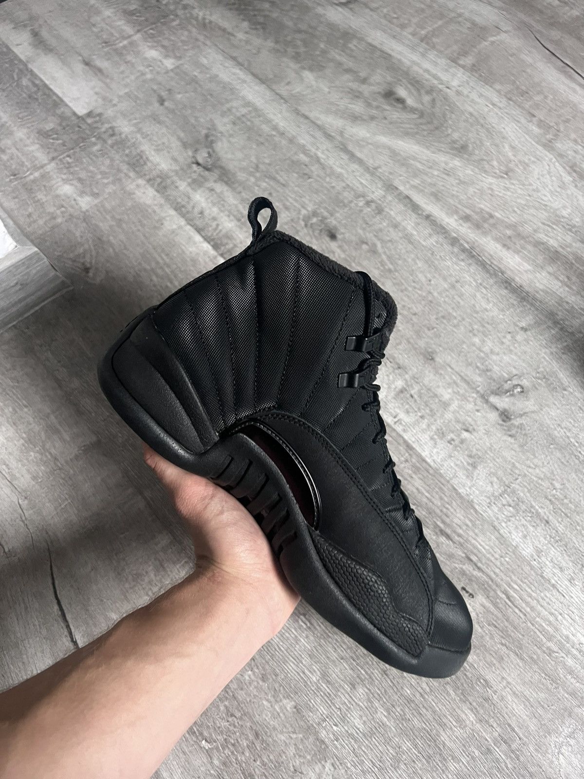Nike Nike Air Jordan 12 Retro Winterized Black Size US 8 / EU 41 - 9 Thumbnail