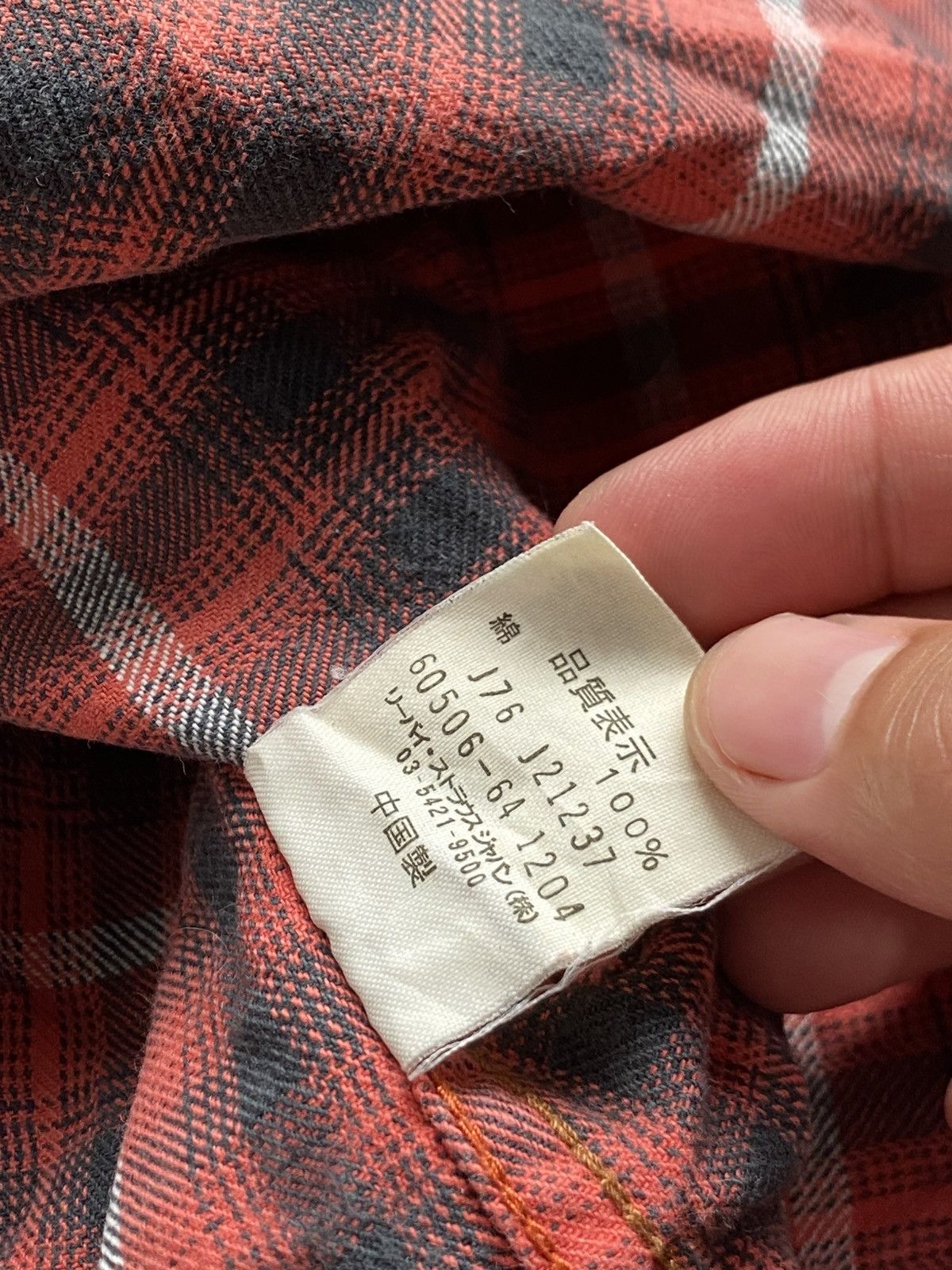 Levi's Vintage Clothing VINTAGE LEVIS WESTERN STONE BUTTON FLANNEL SHIRT Size US M / EU 48-50 / 2 - 8 Thumbnail