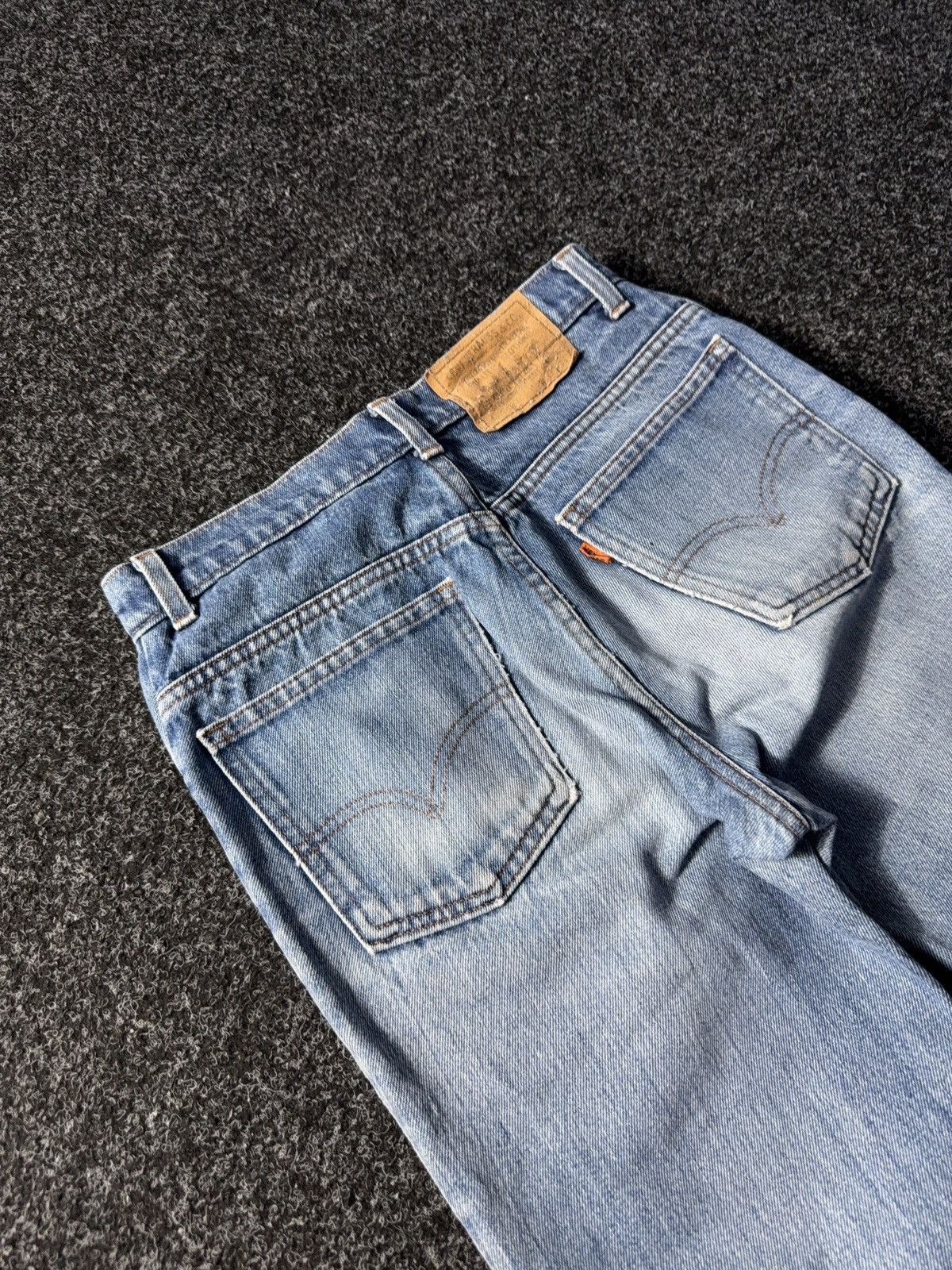 Levi's × Levi's Vintage Clothing × Vintage Ultra Rare Levi’s 501 Orange Tab Vintage 80s-90s Grail Denim Size US 31 - 15 Thumbnail