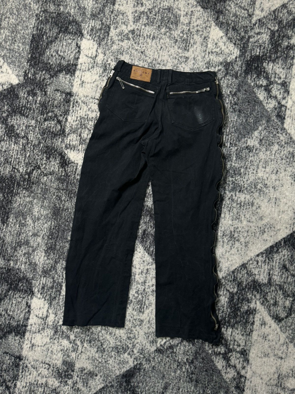 Vintage Transcontinents trans continents zipped bondage punk jeans Size US 32 / EU 48 - 8 Thumbnail