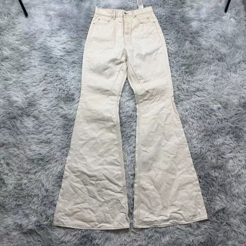 Rick Owens Rick owens white jeans 2504-Nextarrow Size US 29 - 1 Thumbnail
