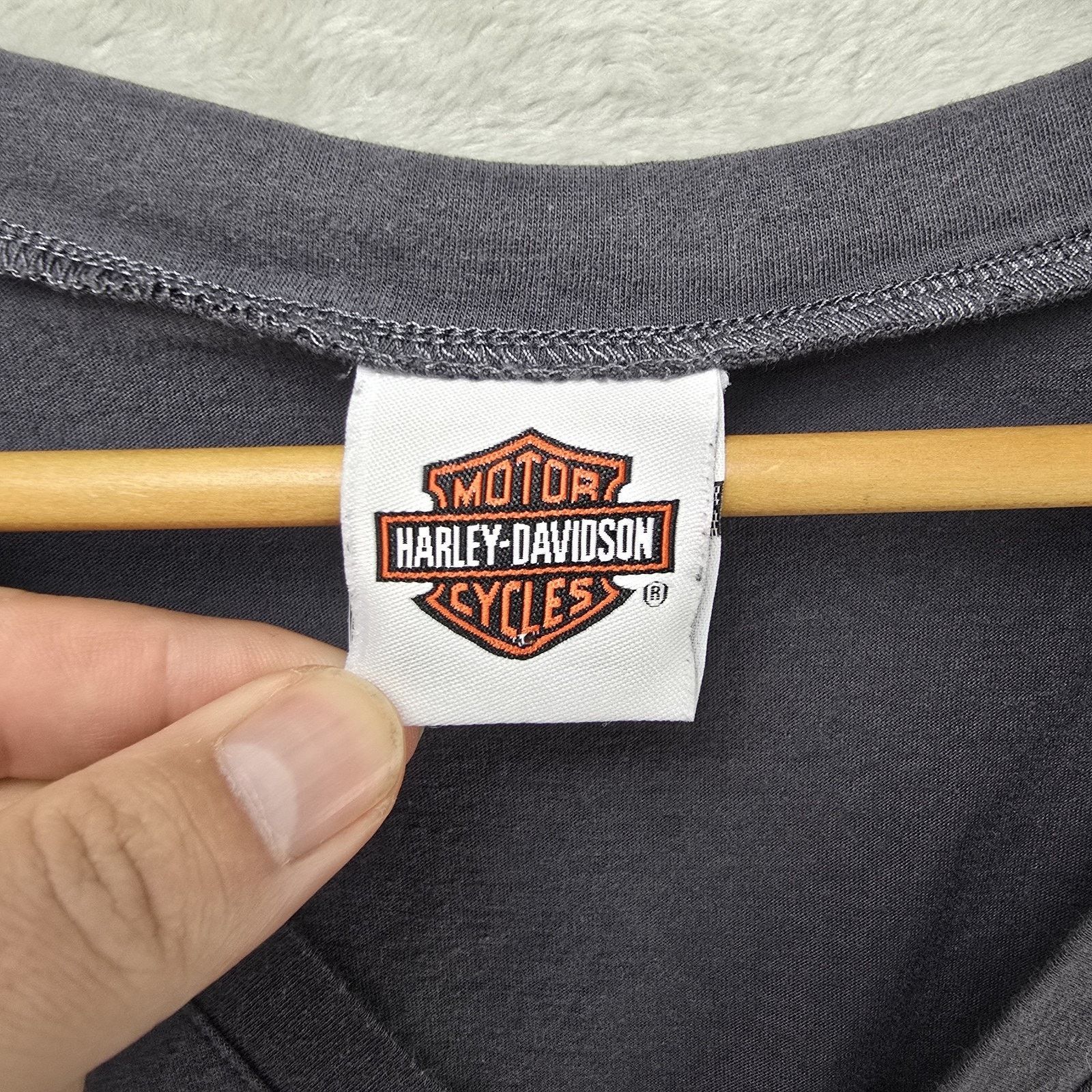 Harley Davidson Harley Davidson Full Zip Shirt Womens XL Bad Girl Bike Week Size XL / US 12-14 / IT 48-50 - 5 Thumbnail