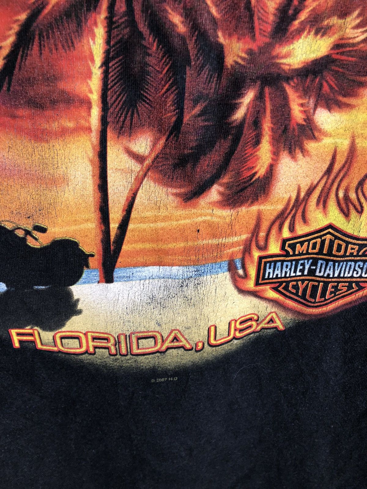 Harley Davidson VINTAGE HARLEY DAVIDSON ORLANDO MOTORCYCLE FLORIDA Y2K 90s Size US M / EU 48-50 / 2 - 5 Thumbnail