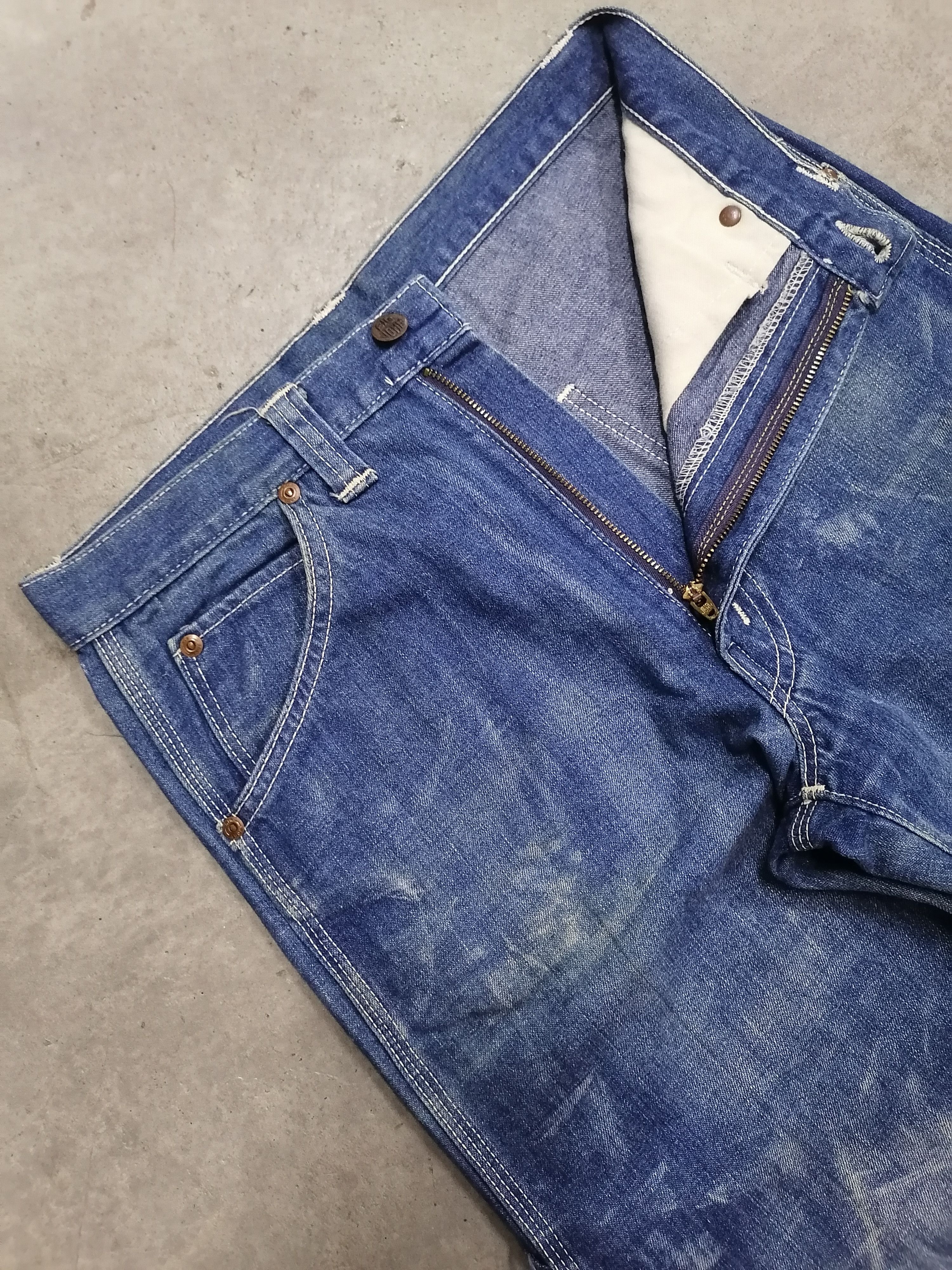 Big John × Vintage Big John Carpenter Denim Pants Size US 28 / EU 44 - 5 Thumbnail