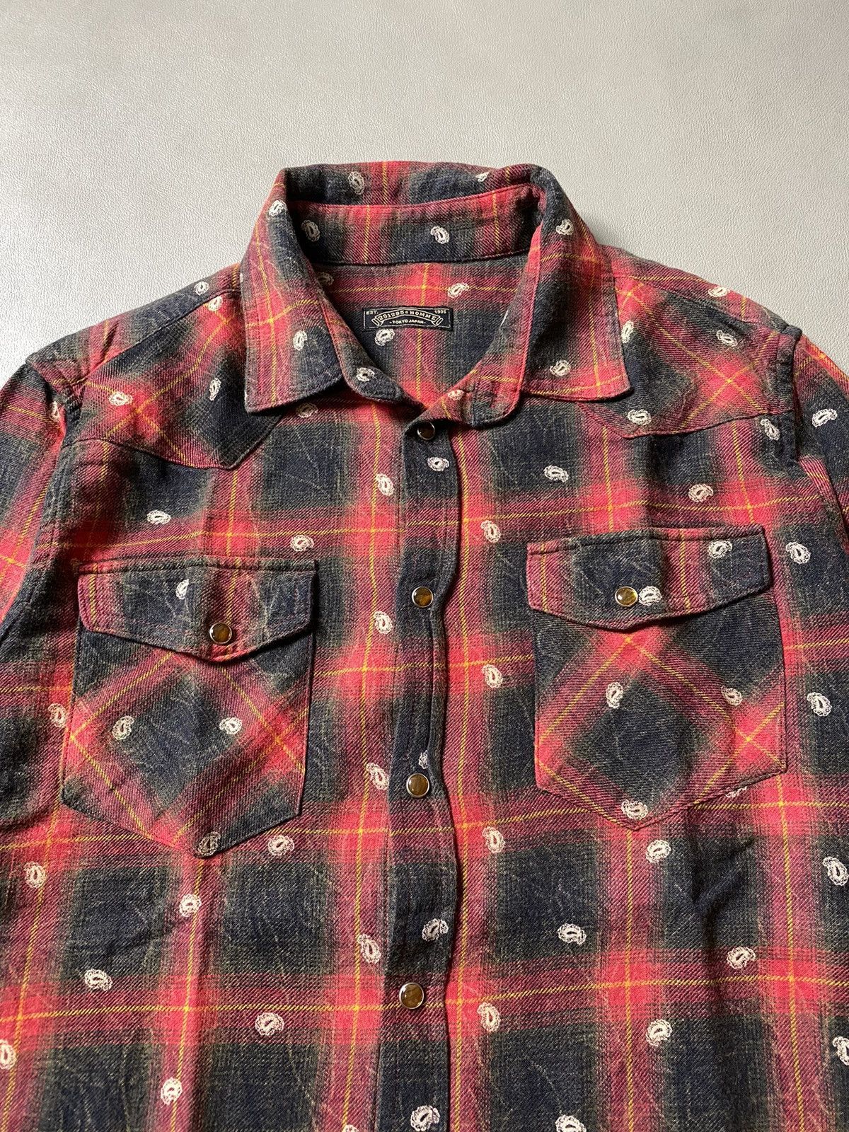 If Six Was Nine × Japanese Brand 291295=Homme Western Shirt Size US M / EU 48-50 / 2 - 4 Thumbnail