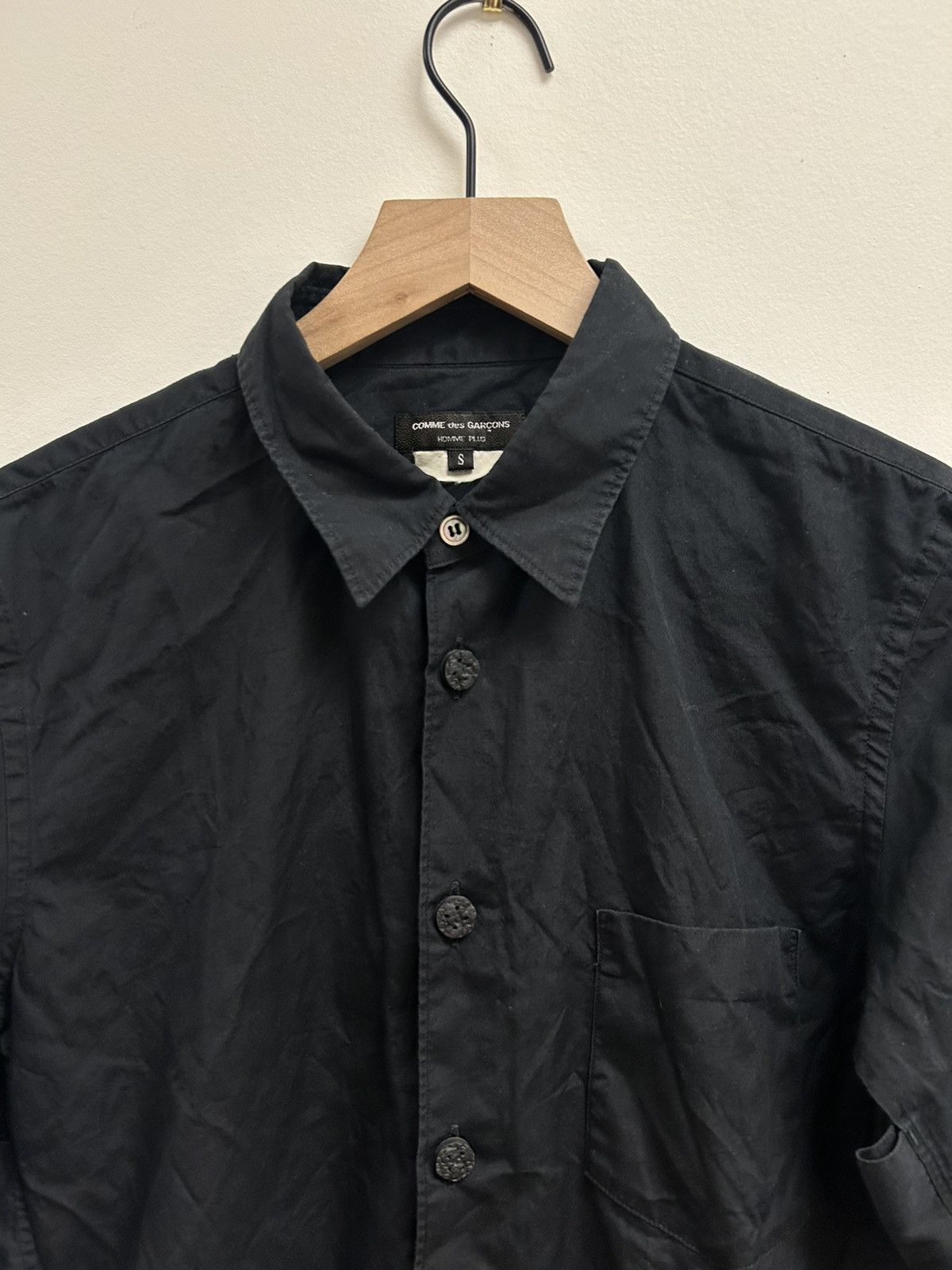 Comme des Garcons Homme Plus Homme plus Cut out button up Size US S / EU 44-46 / 1 - 2 Thumbnail